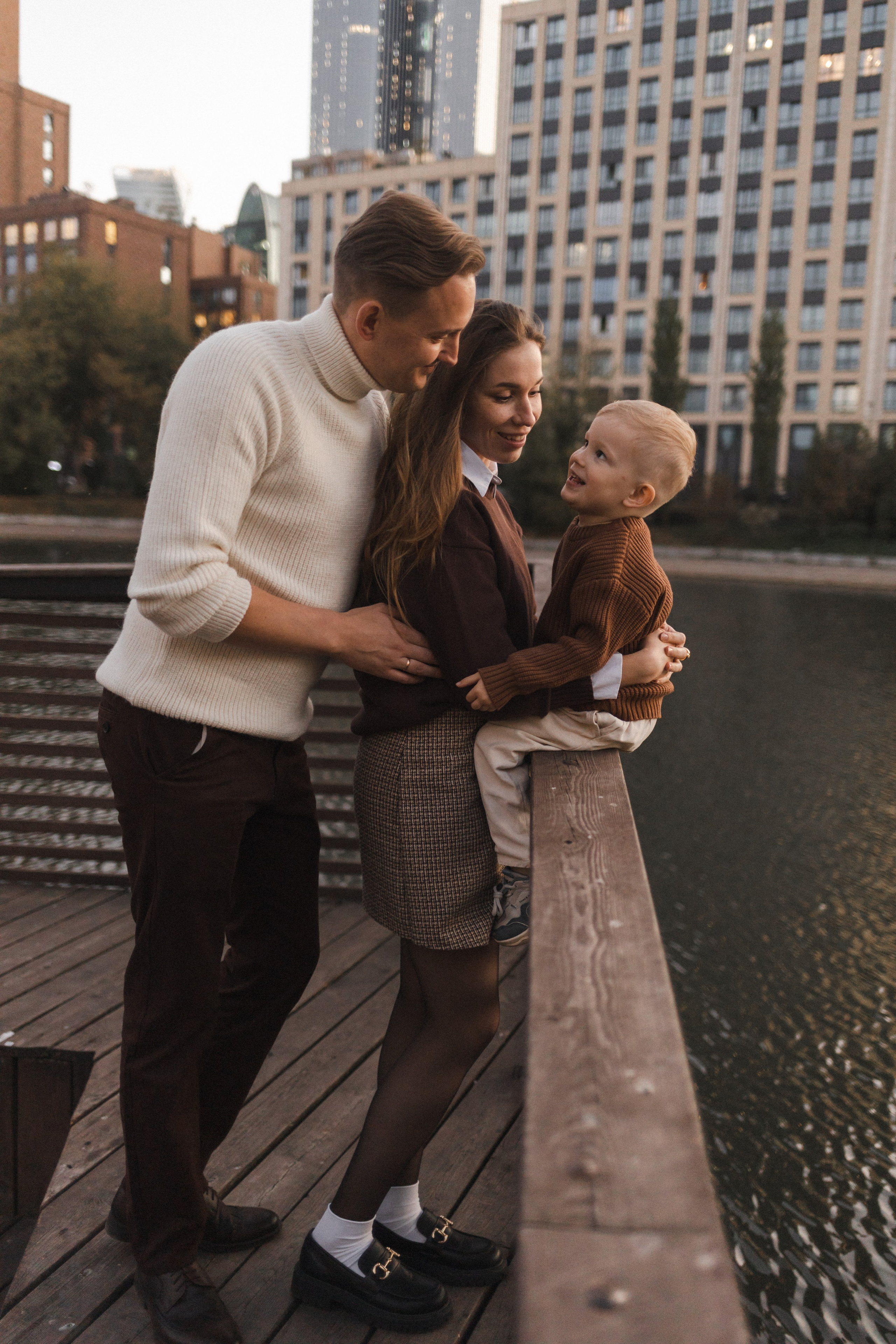 Илья, Марина и Максим. Семейный фотограф в Москве