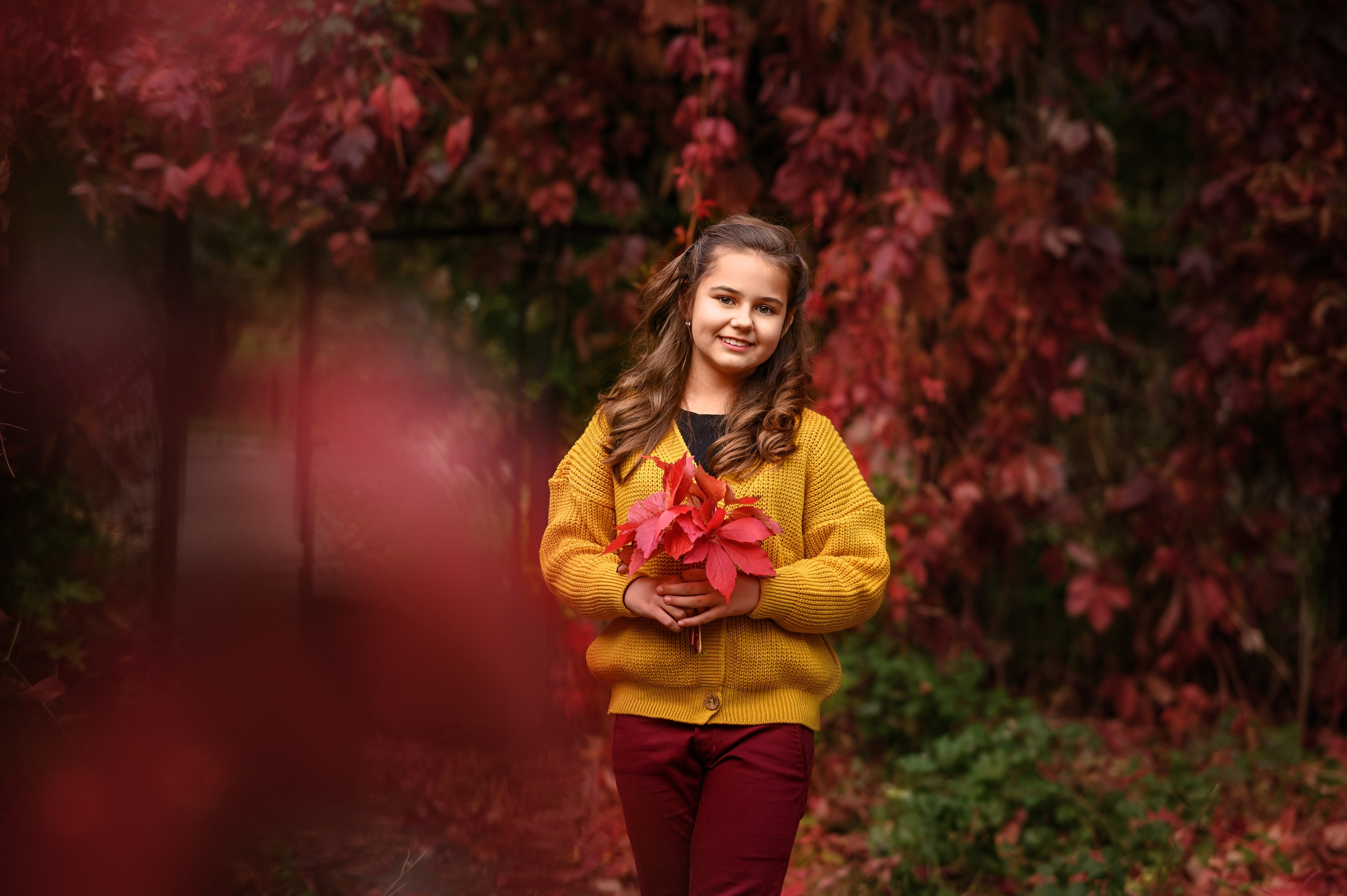 Мария с детьми