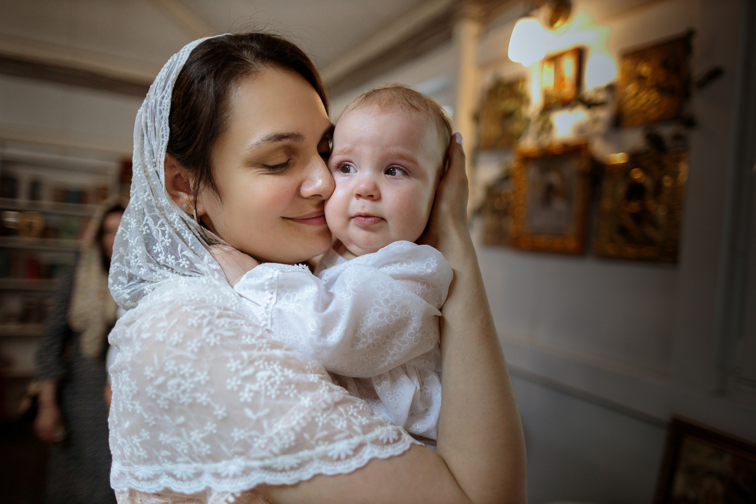 Крещения и венчания. Фотограф на крещение в Москве Нина Лобасова