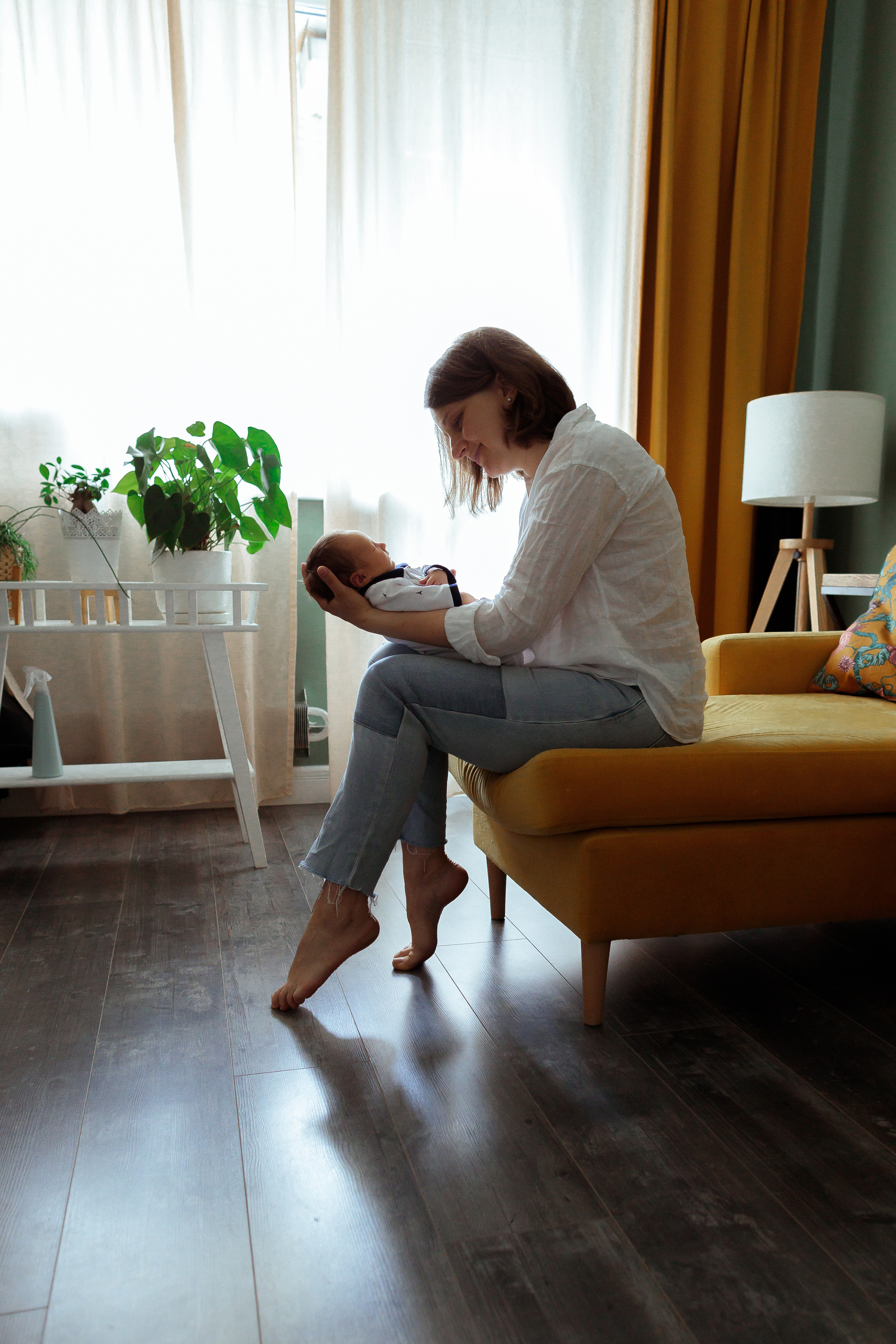 Ньюборн Лайфстайл. Фотограф на крещение в Москве Нина Лобасова