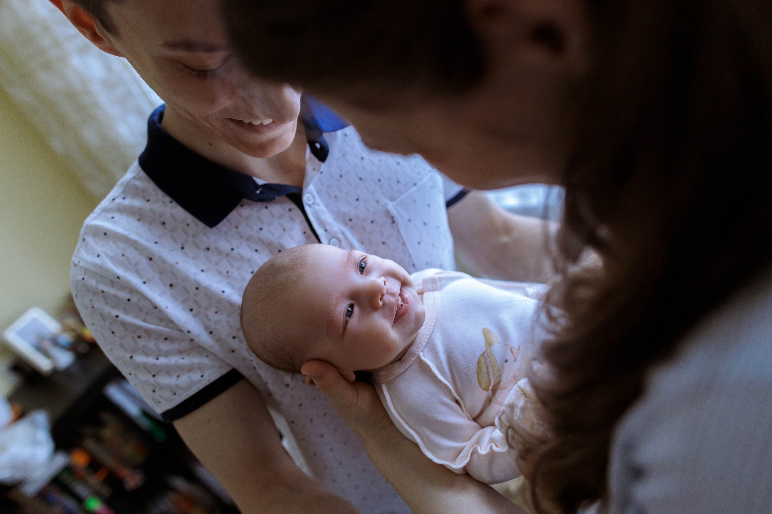 Ньюборн Лайфстайл. Фотограф на крещение в Москве Нина Лобасова