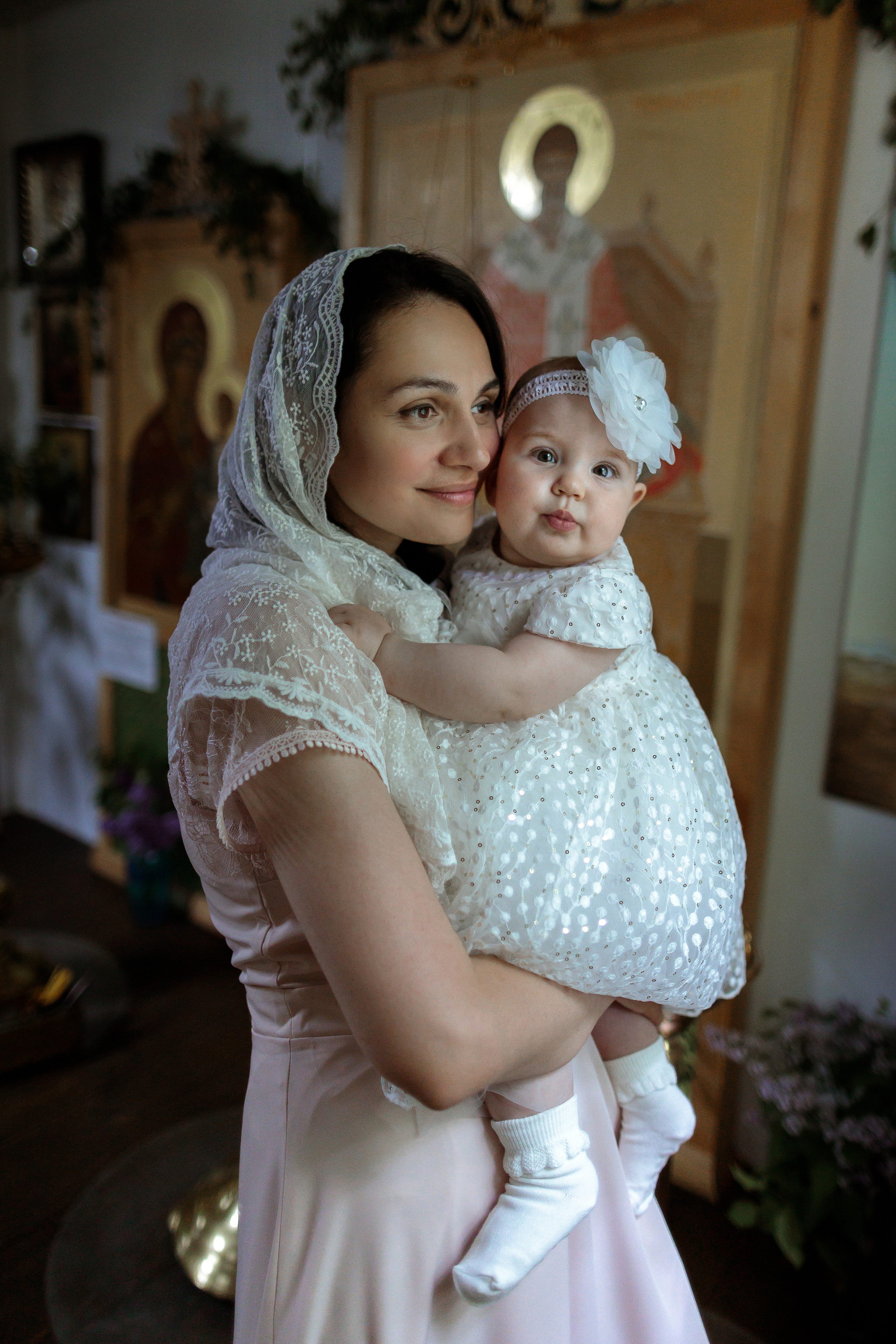 Крещения и венчания. Фотограф на крещение в Москве Нина Лобасова