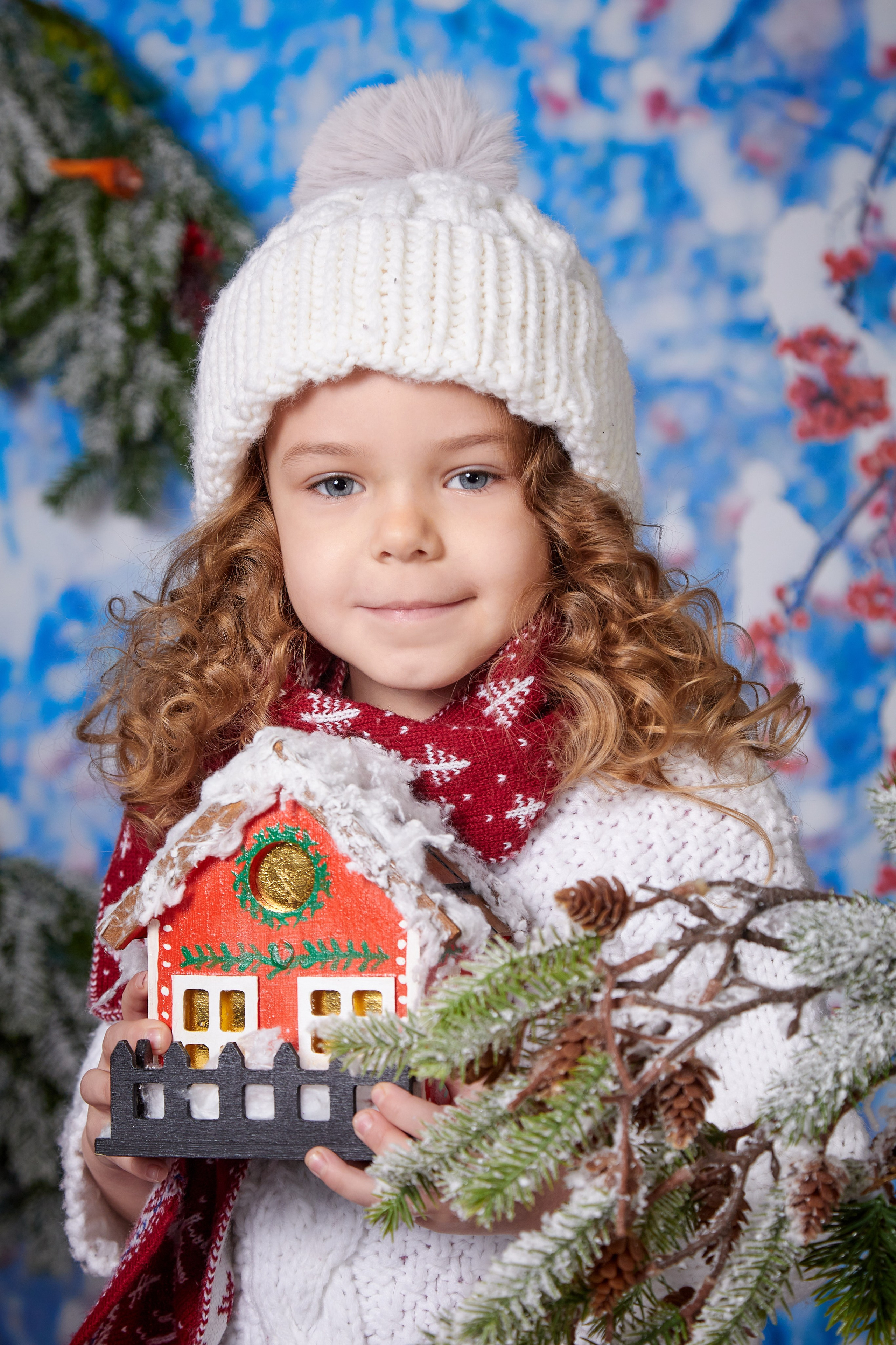 В зимнем лесу. Детская выездная фотостудия