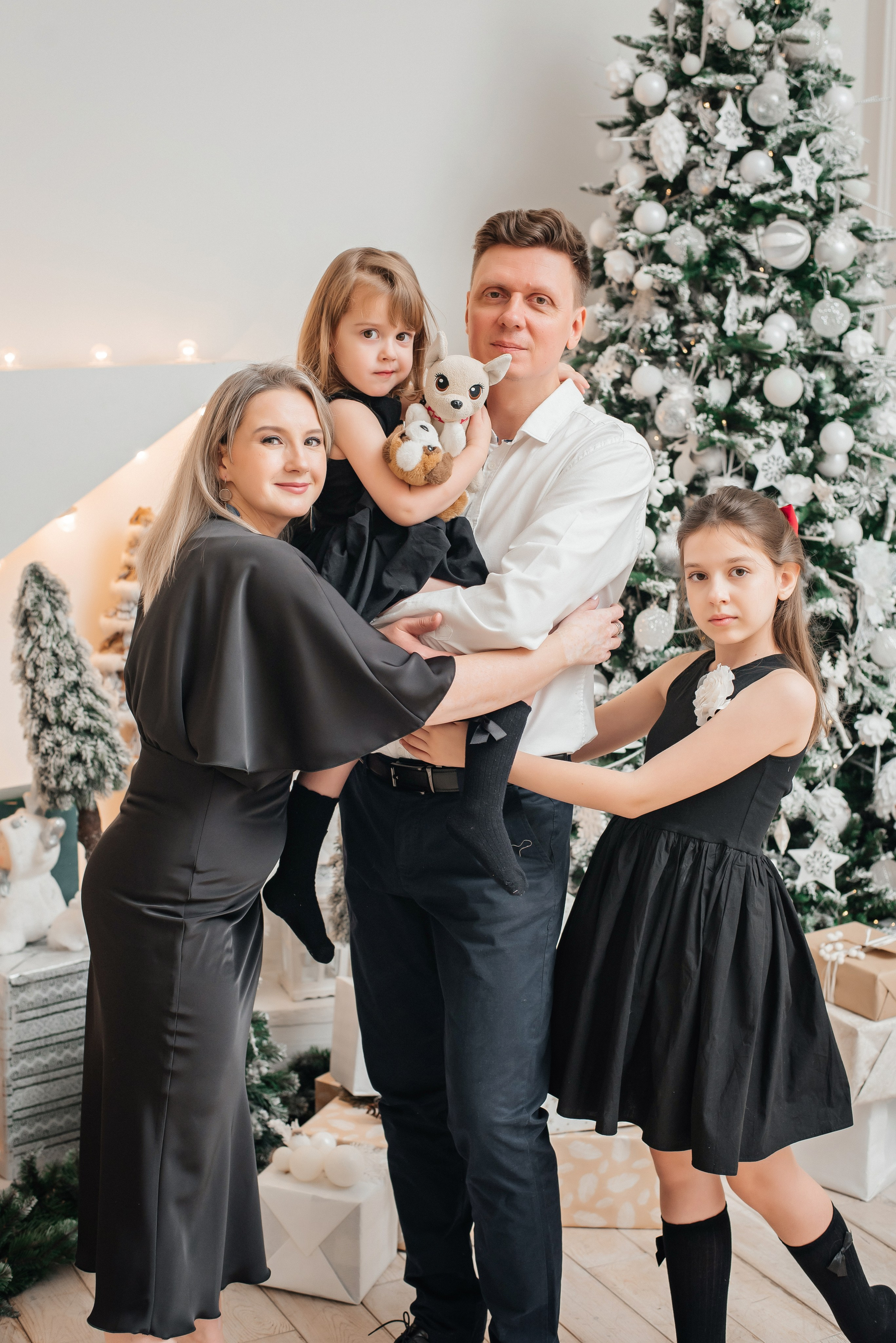 Новый год семьи Виктории. Детский и семейный фотограф выпускной альбом Приморско-Ахтарск