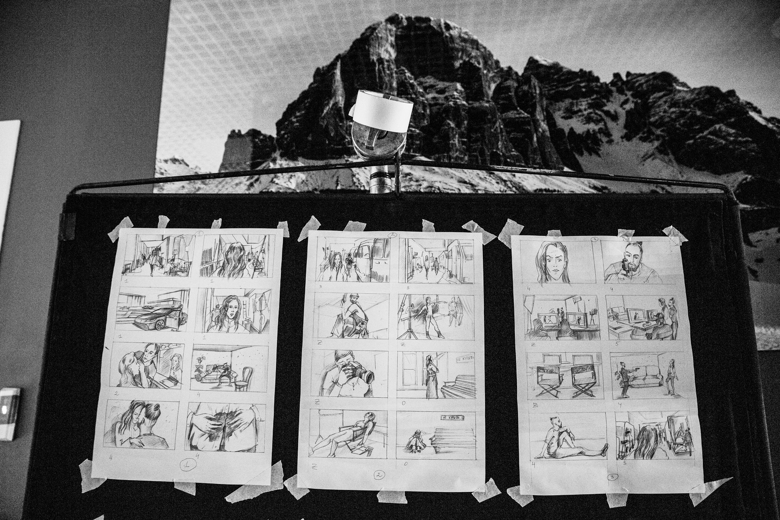 ФК Би-2 & Лиза Громова Мосфильм. Ольга Пилант. АРТ, бэкстейдж, свадебная и семейная фотография, городской портрет, интерьерная фотография