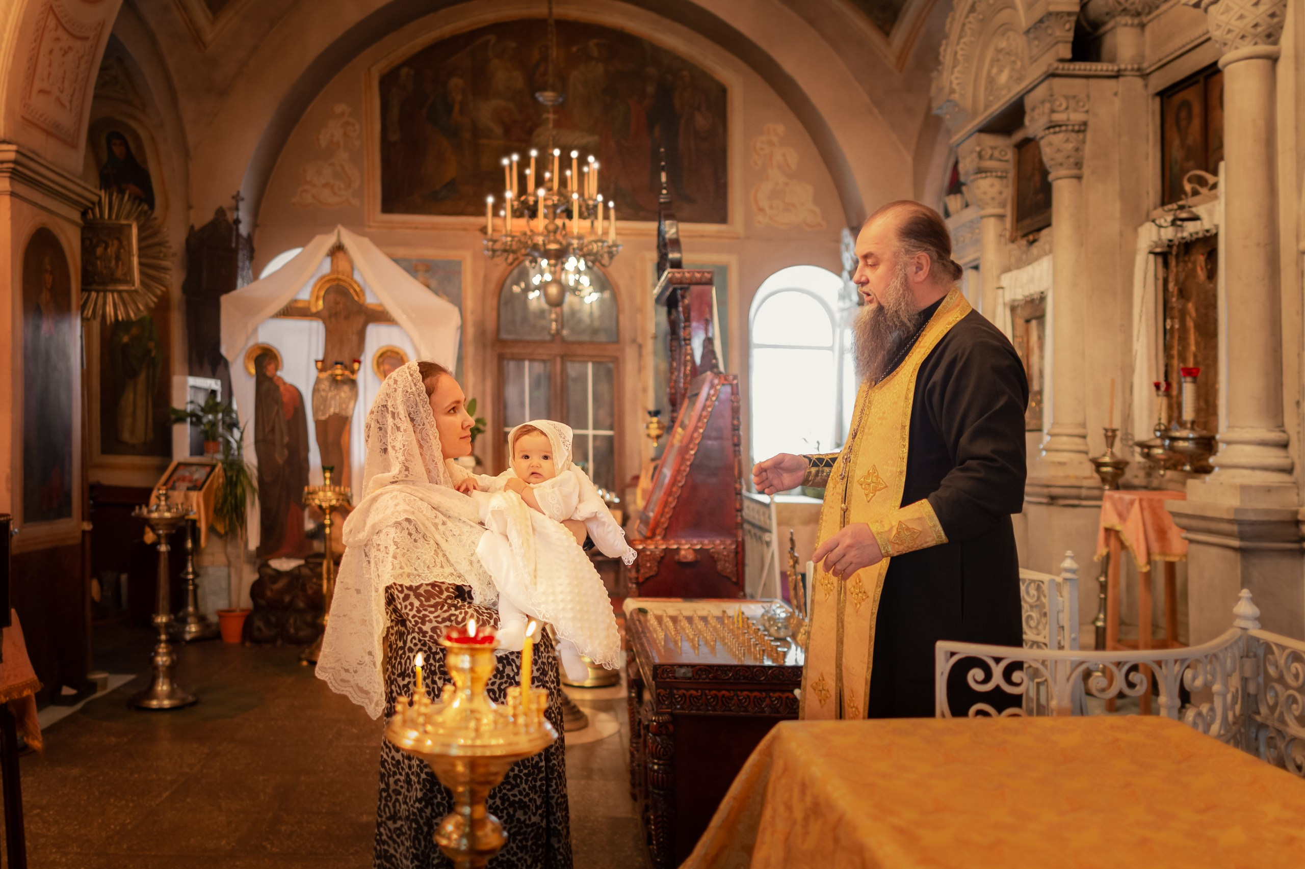 Таинство крещения венчания