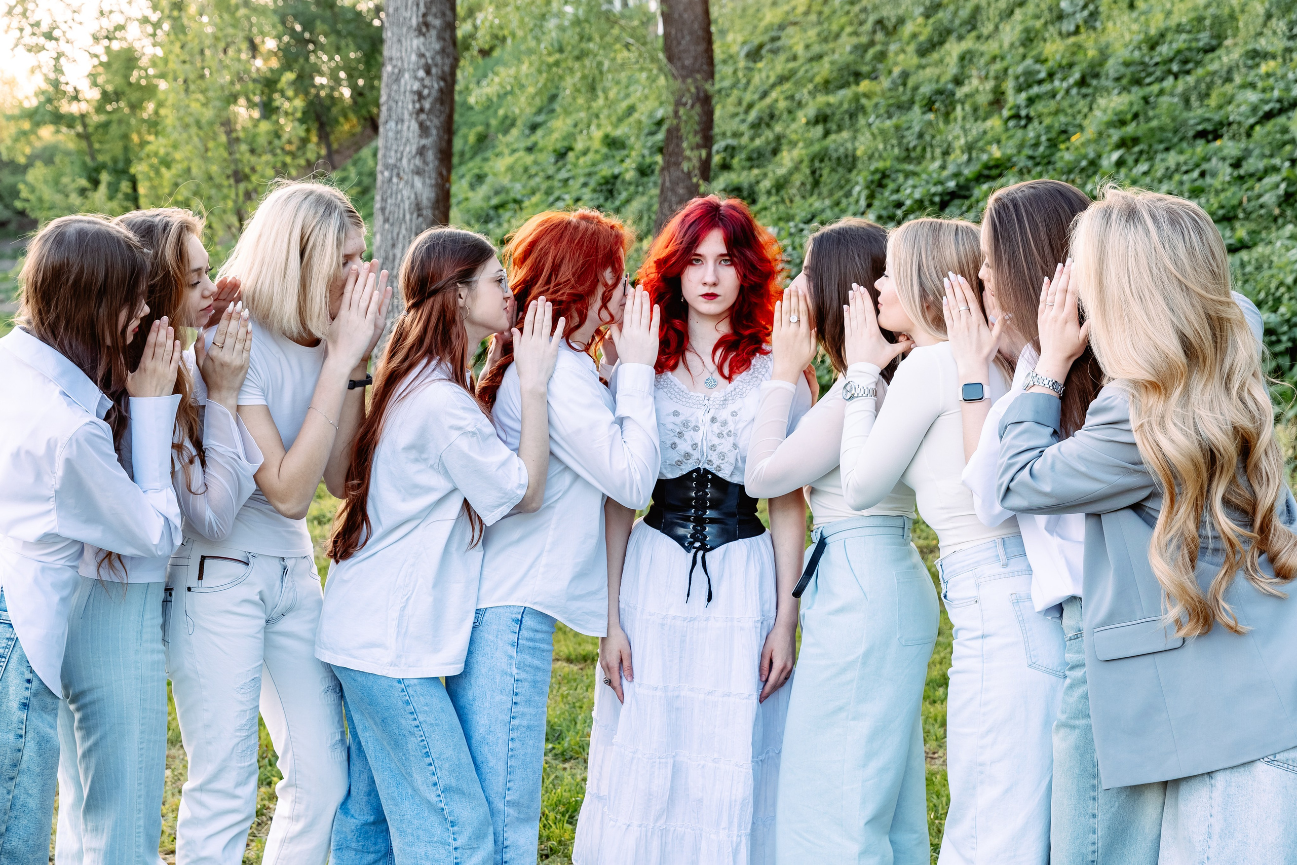 Позирование группы. Выпускные альбомы для детского сада и школы