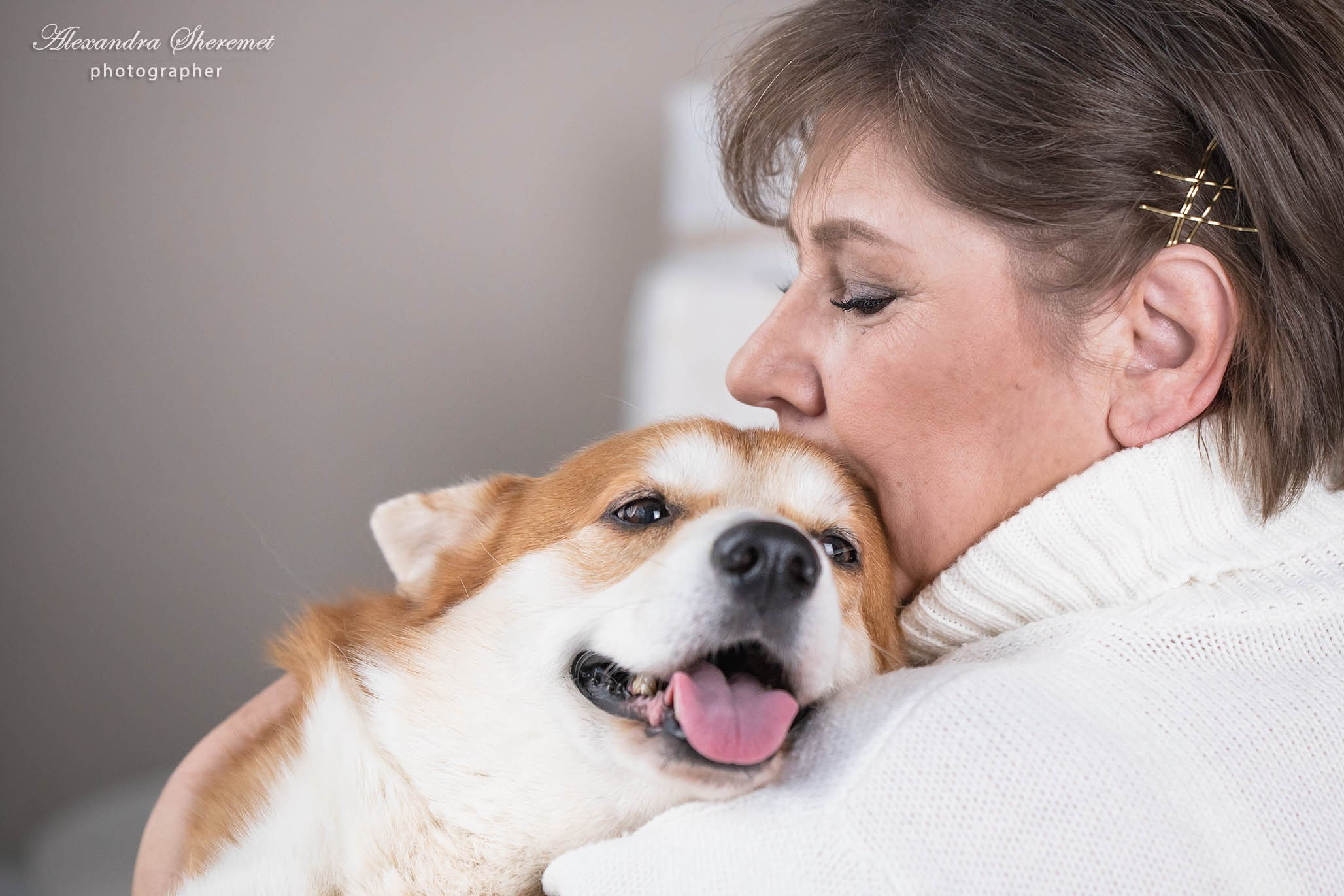 Лена & корги. Фотограф-анималист Александра Шеремет