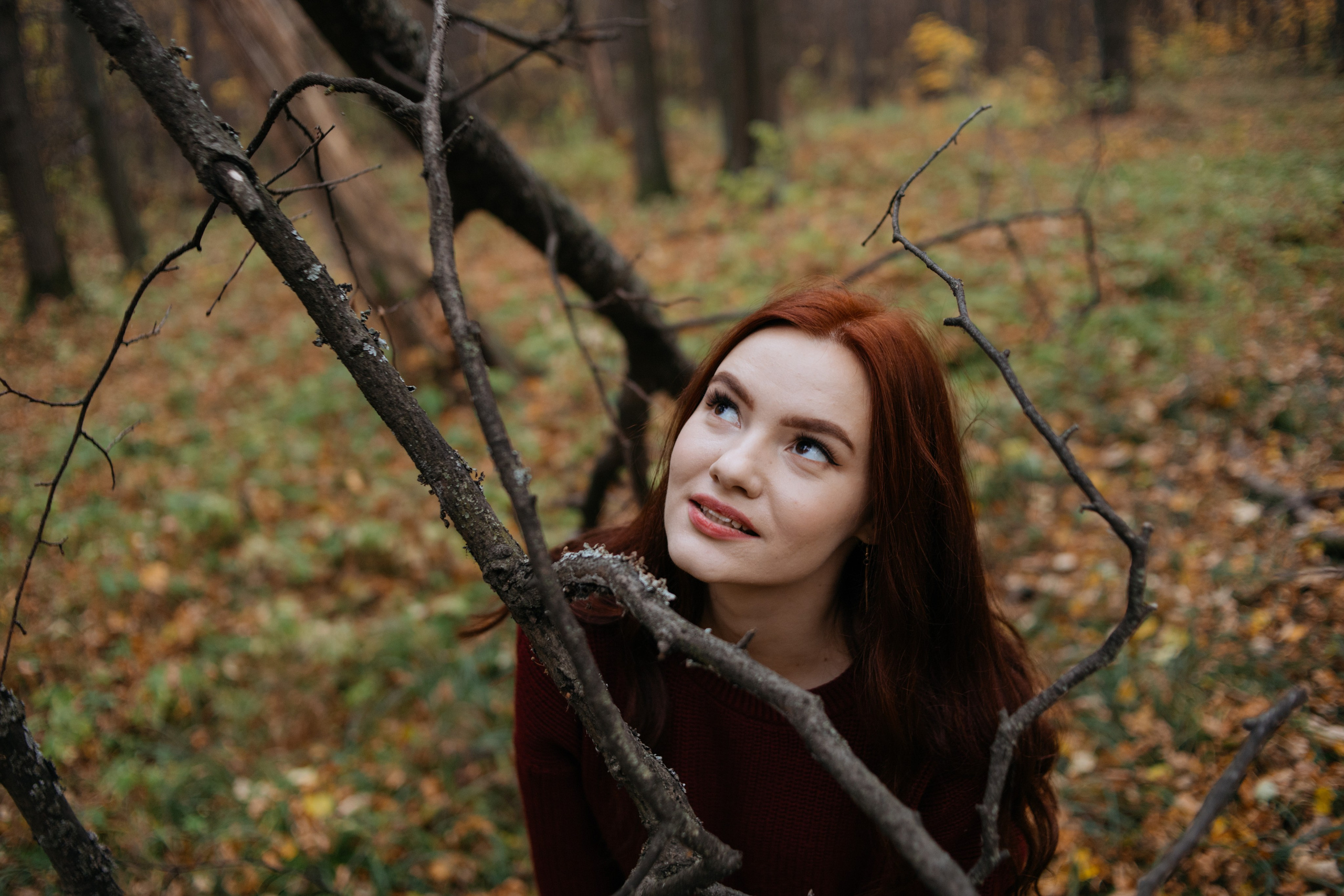 Осенняя прогулочная фотосессия — Лиза. Ксю Галиасфарова — Фотограф Казань