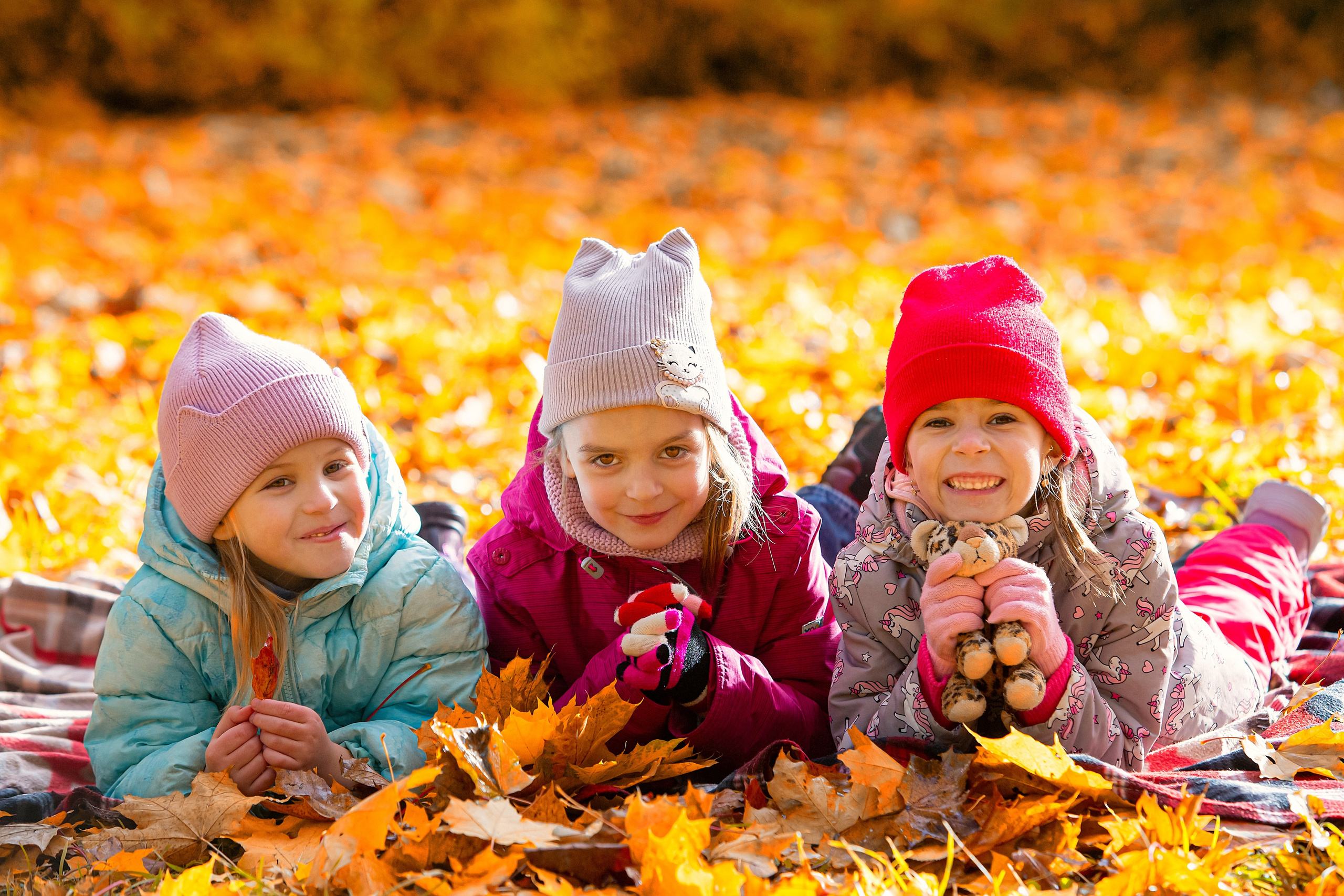 Осень в детском саду. Свадебный, семейный, детский фотограф в Санкт-Петербурге