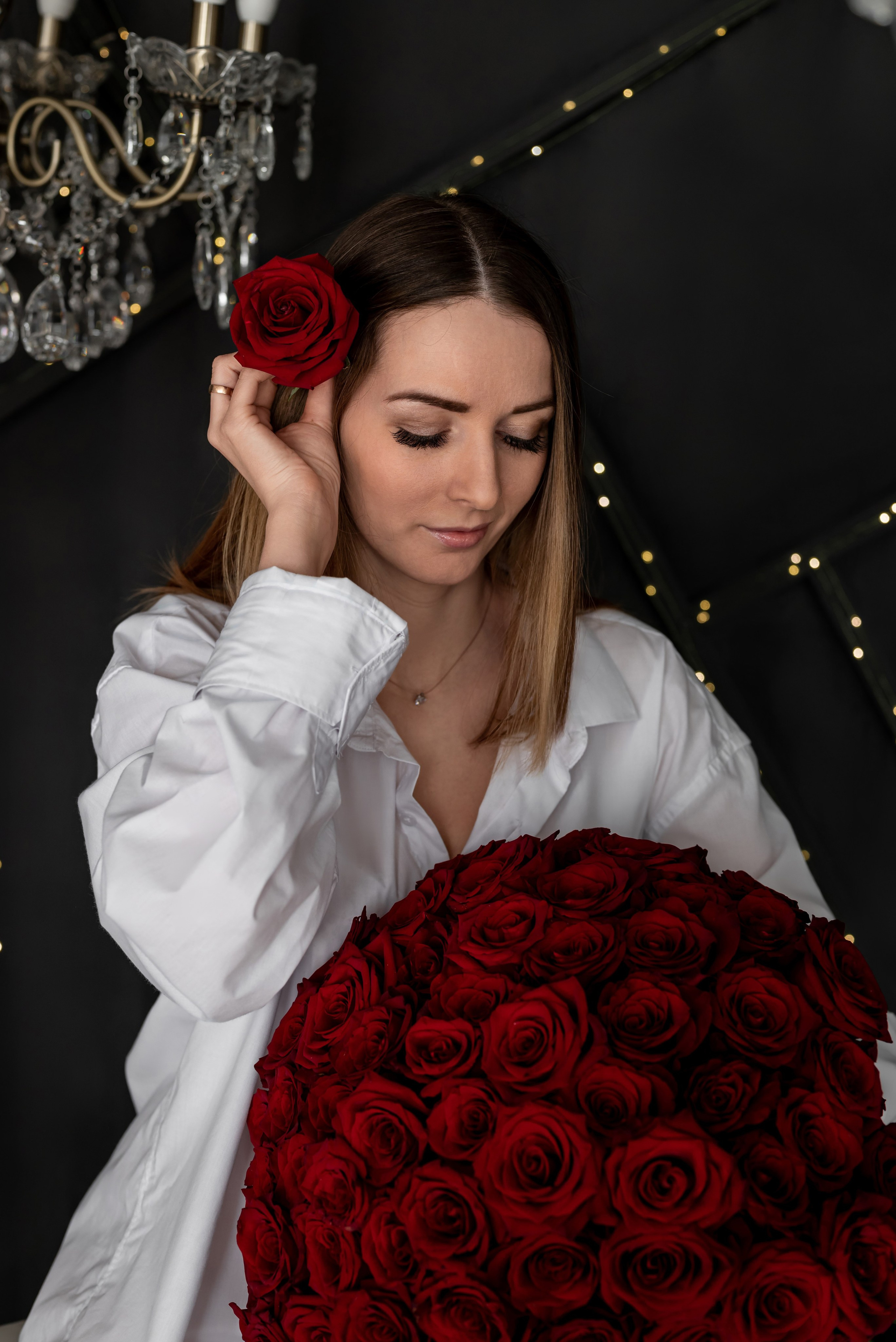 Фотопроект *101 красная роза* 2025 г. Фотограф в городе Салават