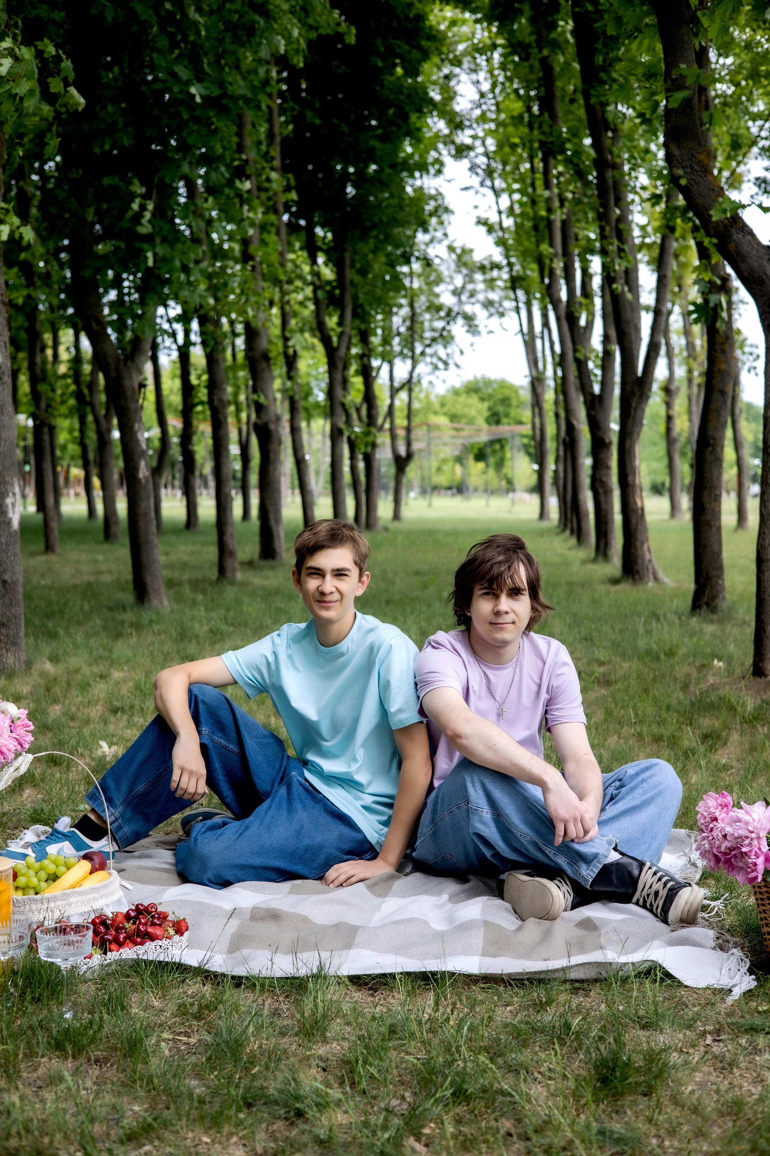 Семейный пикник. Фотограф Надежда Лукьянова