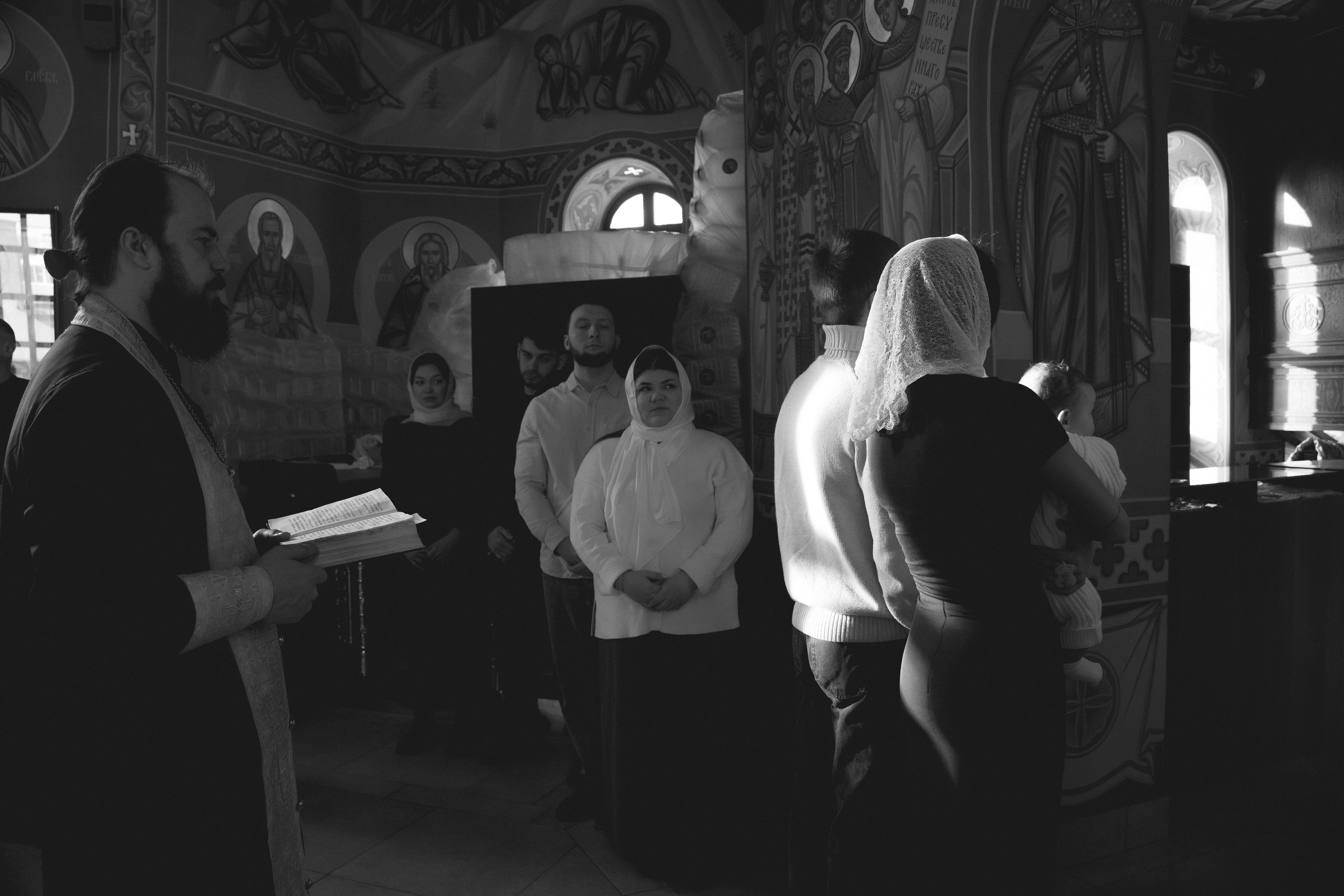 Крещение. Фотограф Иваново Арина Кудаярова