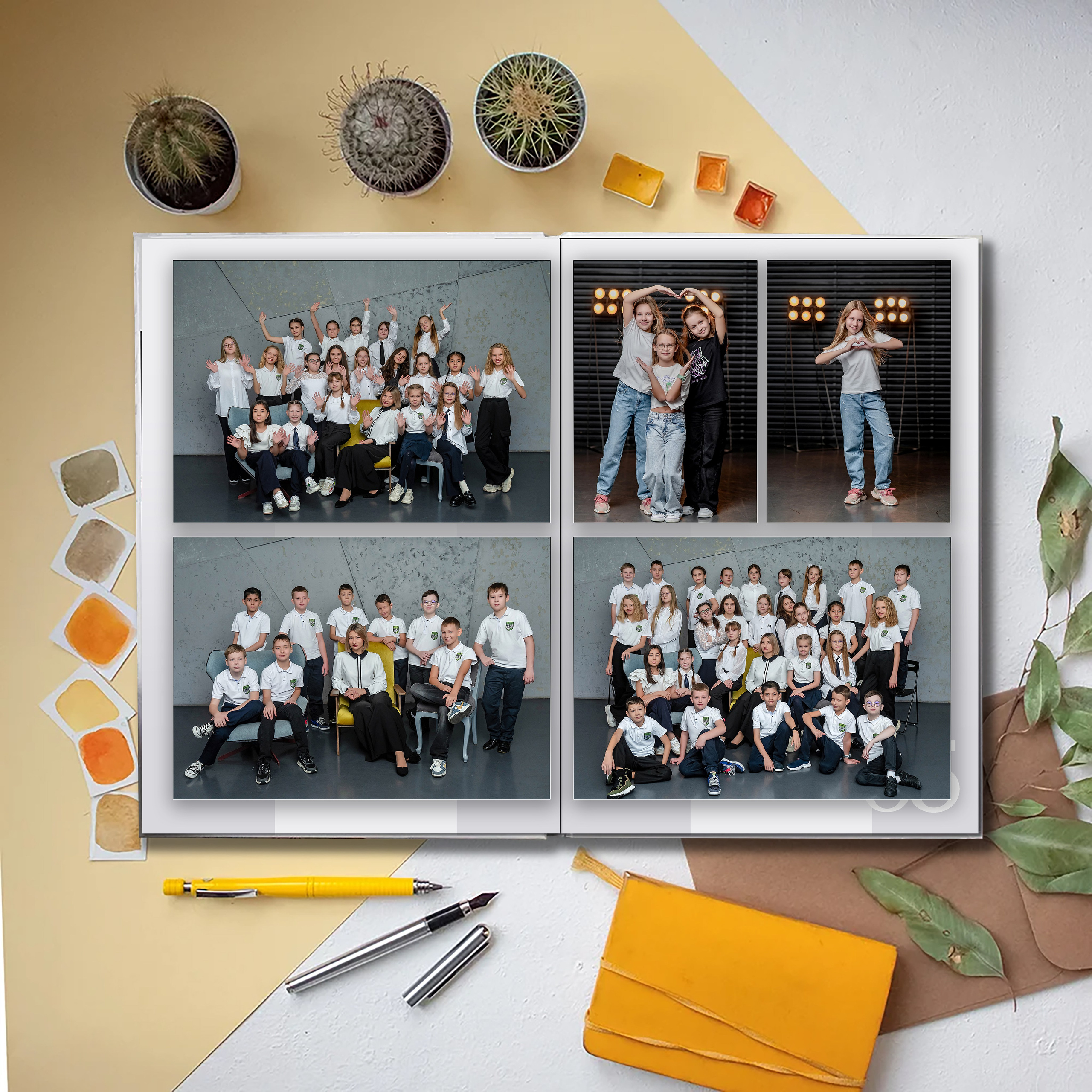 Выпускной альбом для выпускников школы (Дизайн № 225). Современные Выпускные Альбомы в Ростове-на-Дону