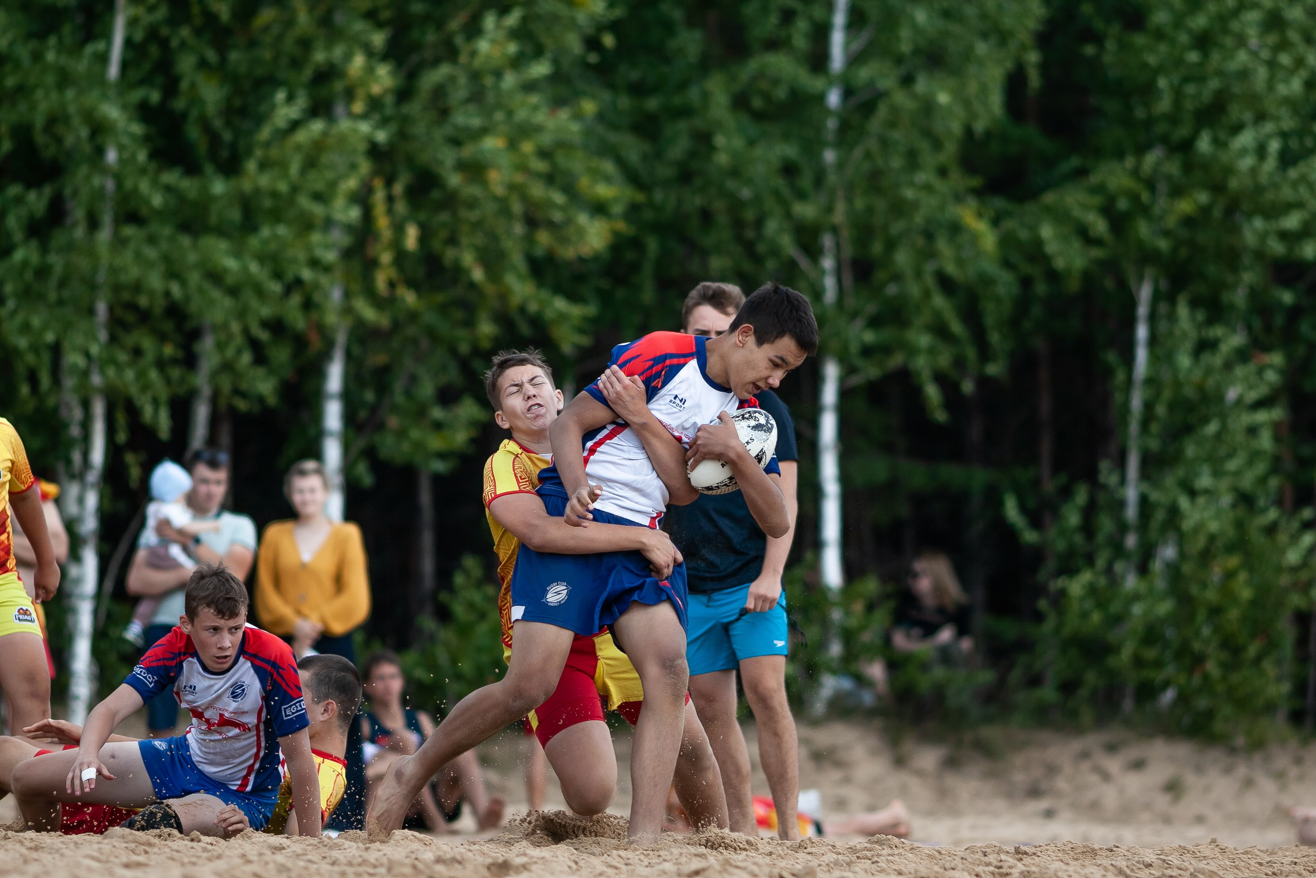 «Кубок «Молота» по пляжному Регби. Фотография