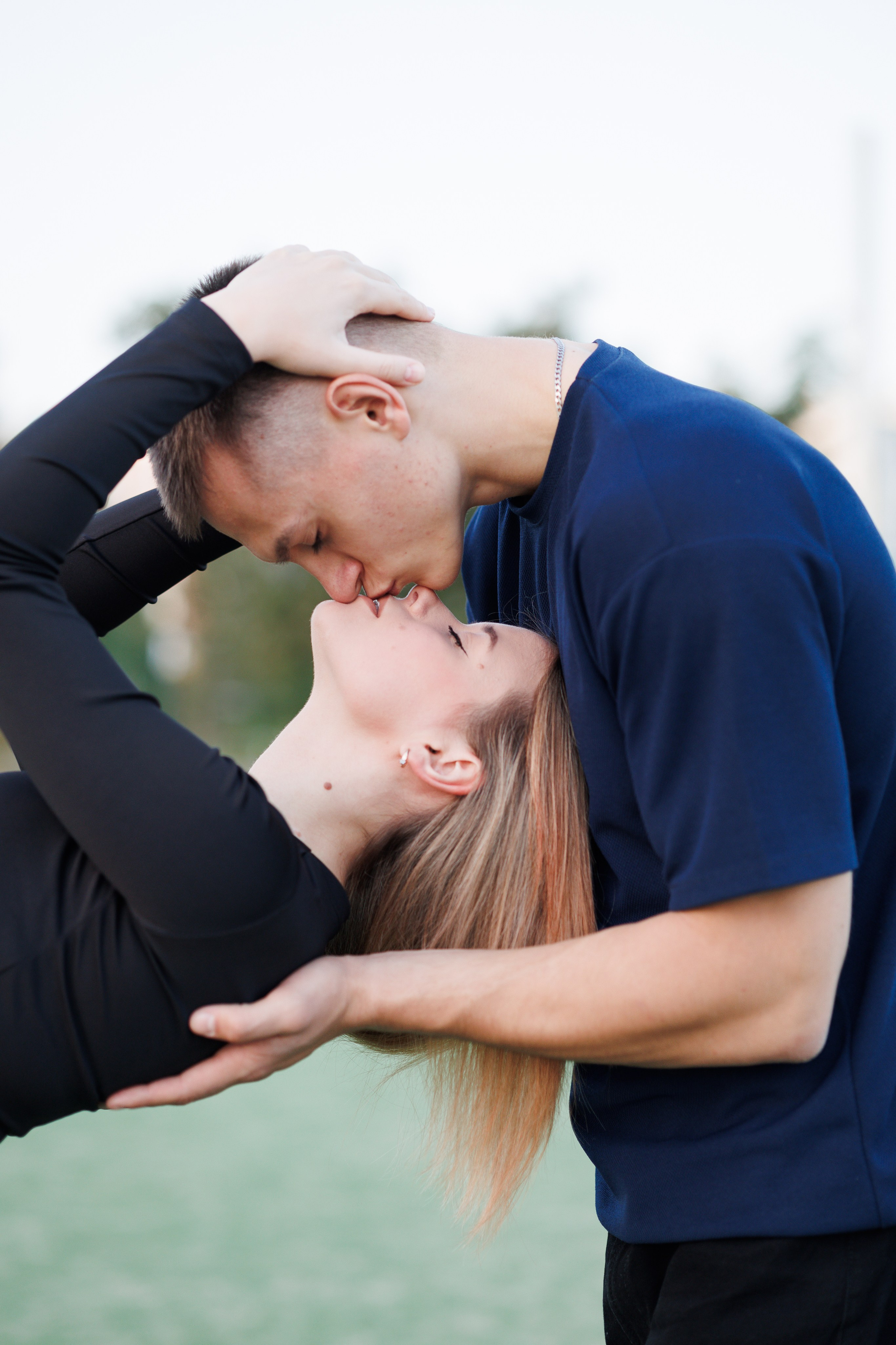 На спорт площадке (Настя+Игорь). Photograph Svetlana Volkova