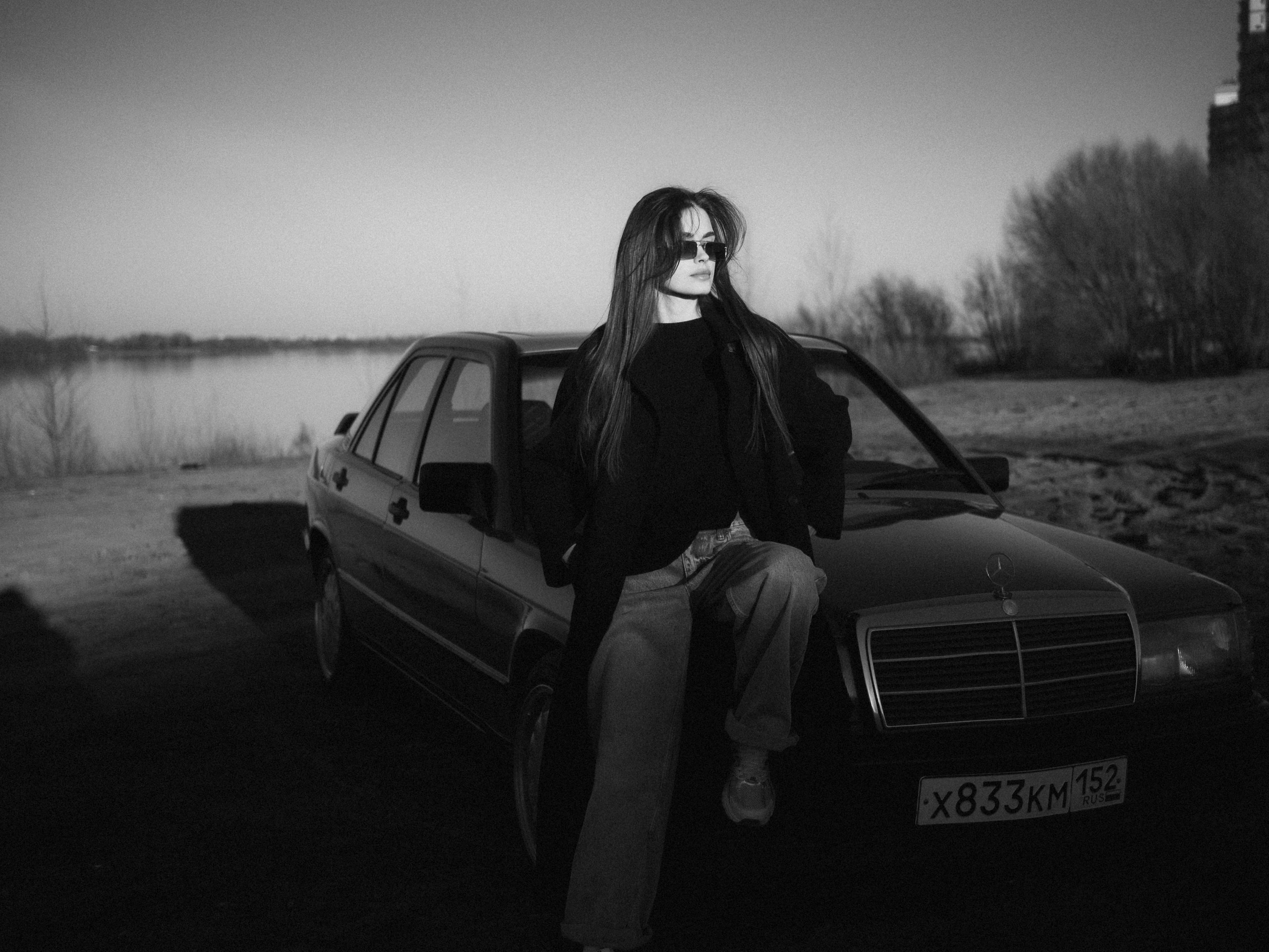 Ангелина с машиной. Фотограф в Нижнем Новгороде, Сарове и Москве. Оля Фролова