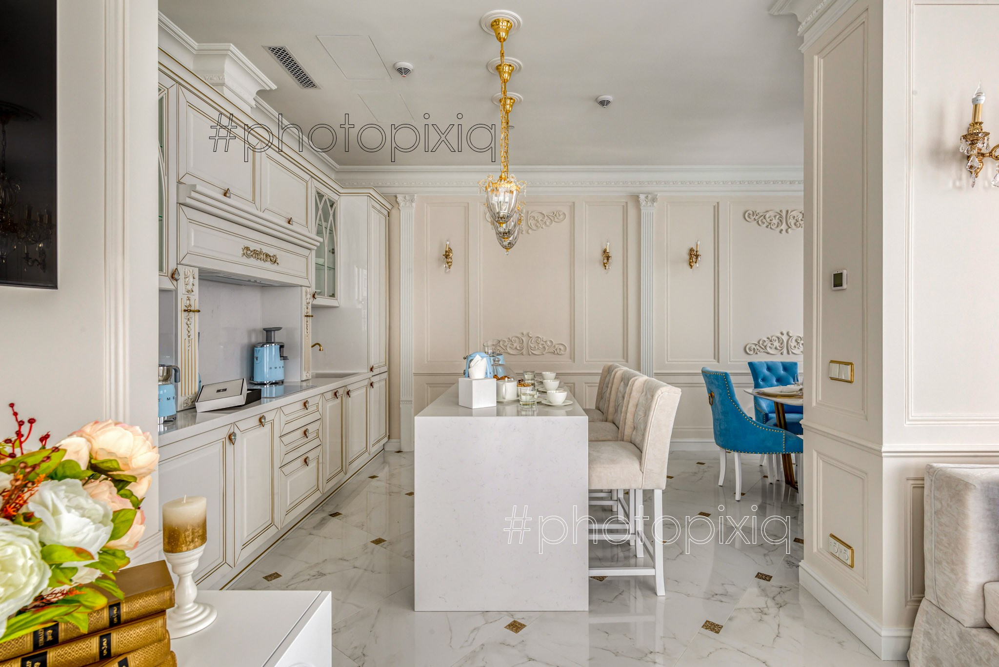 Интерьерная съёмка апартаментов в Neva Towers. Интерьерная съёмка и виртуальные туры — Интерьерный фотограф Кузнецов Сергей (photopixiq)