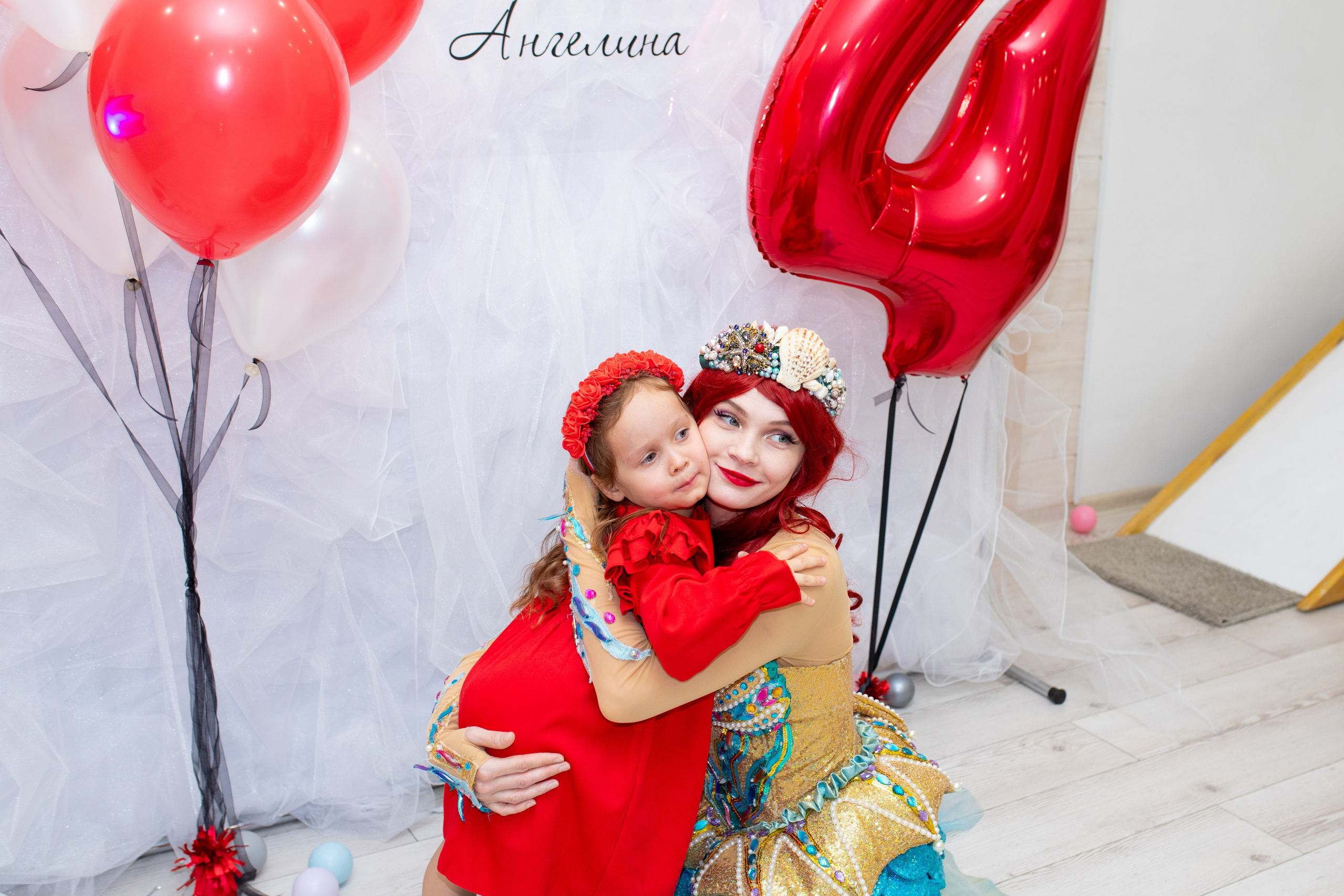 Брызги радости) Детский праздник в стиле Русалочка. Фотограф в Новосибирске Ася Зверева