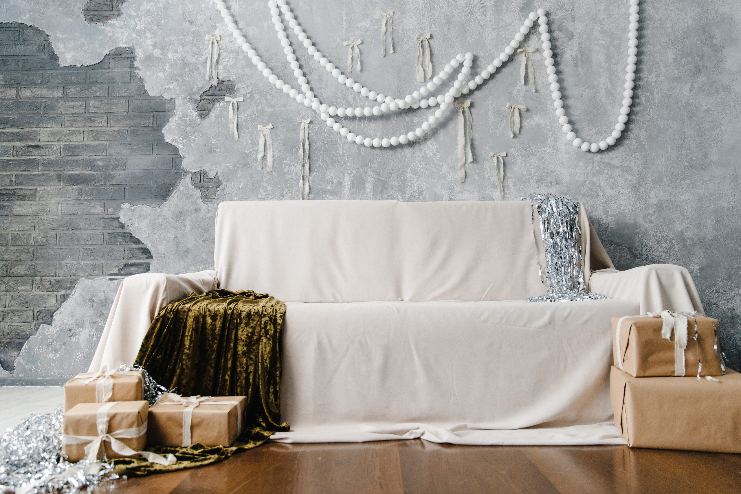 Новогодние локации. Интерьерная фотостудия в г. Барнаул