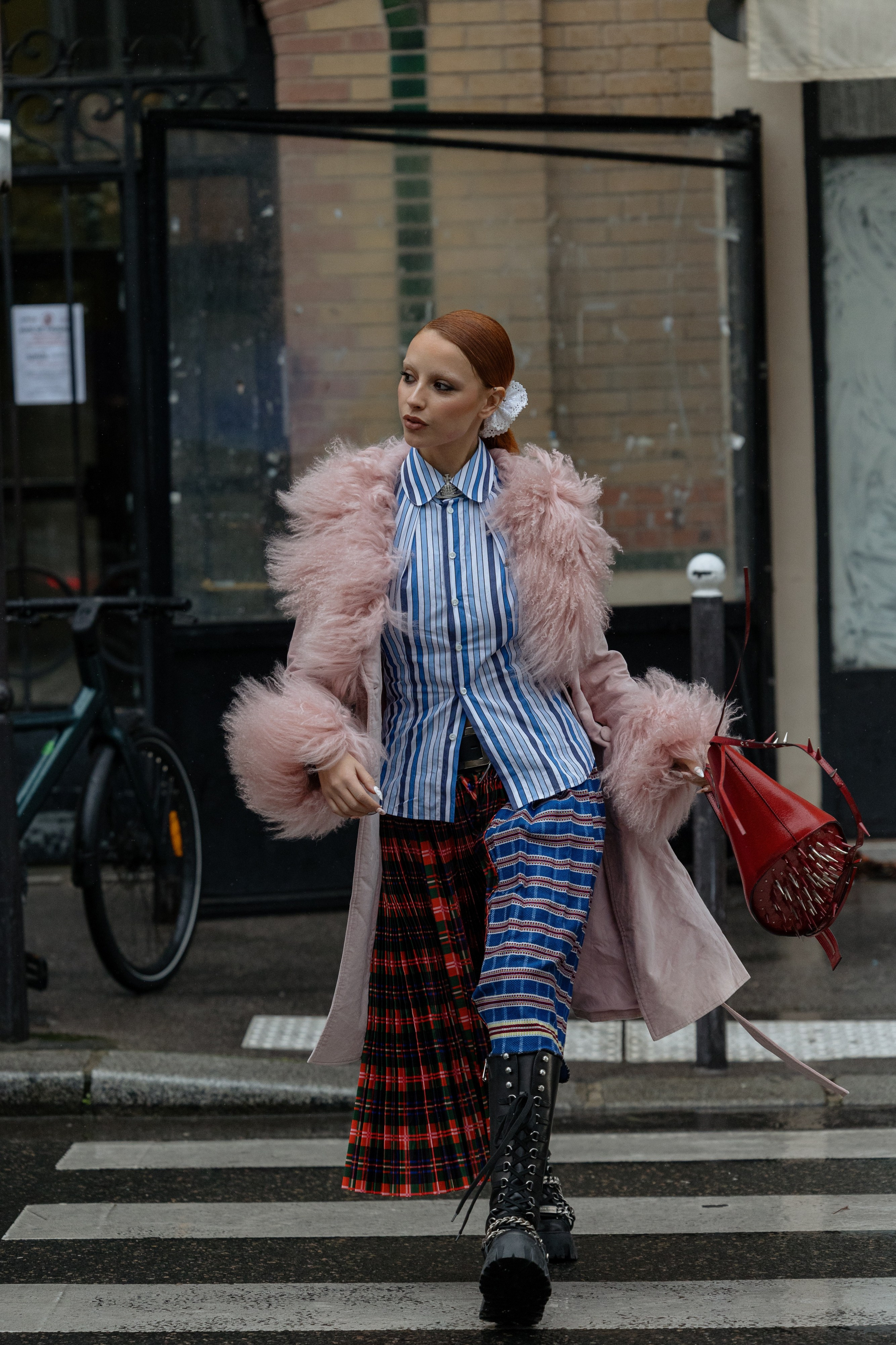 VIVIENNE WESTWOOD PFW WOMENSWEAR FALL-WINTER 24/25. Photographer in Milan Ivan Goncharov