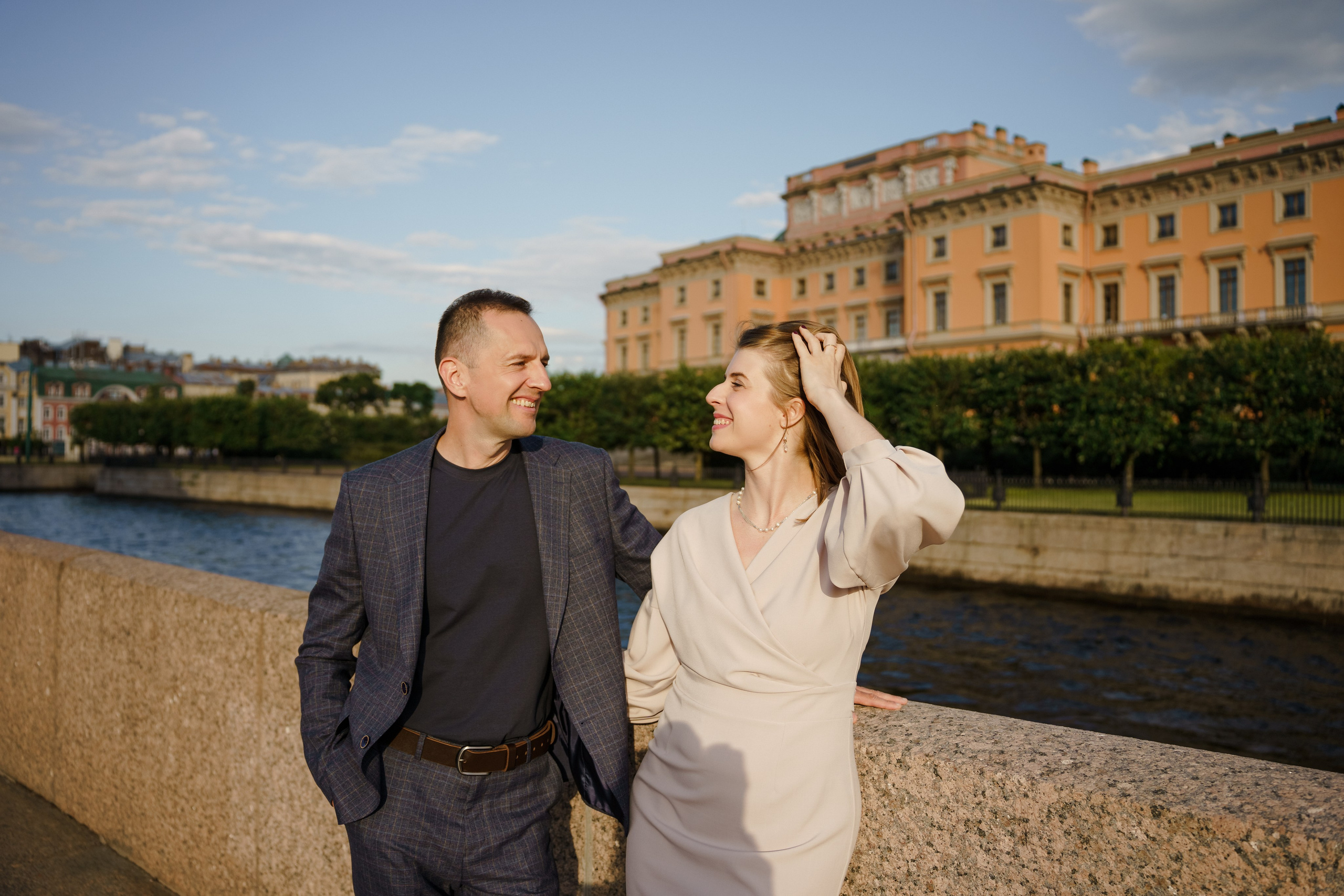 Фотопрогулка для Дениса и Александры. Свадебный и семейный фотограф в Санкт-Петербурге Олеся Еремеева