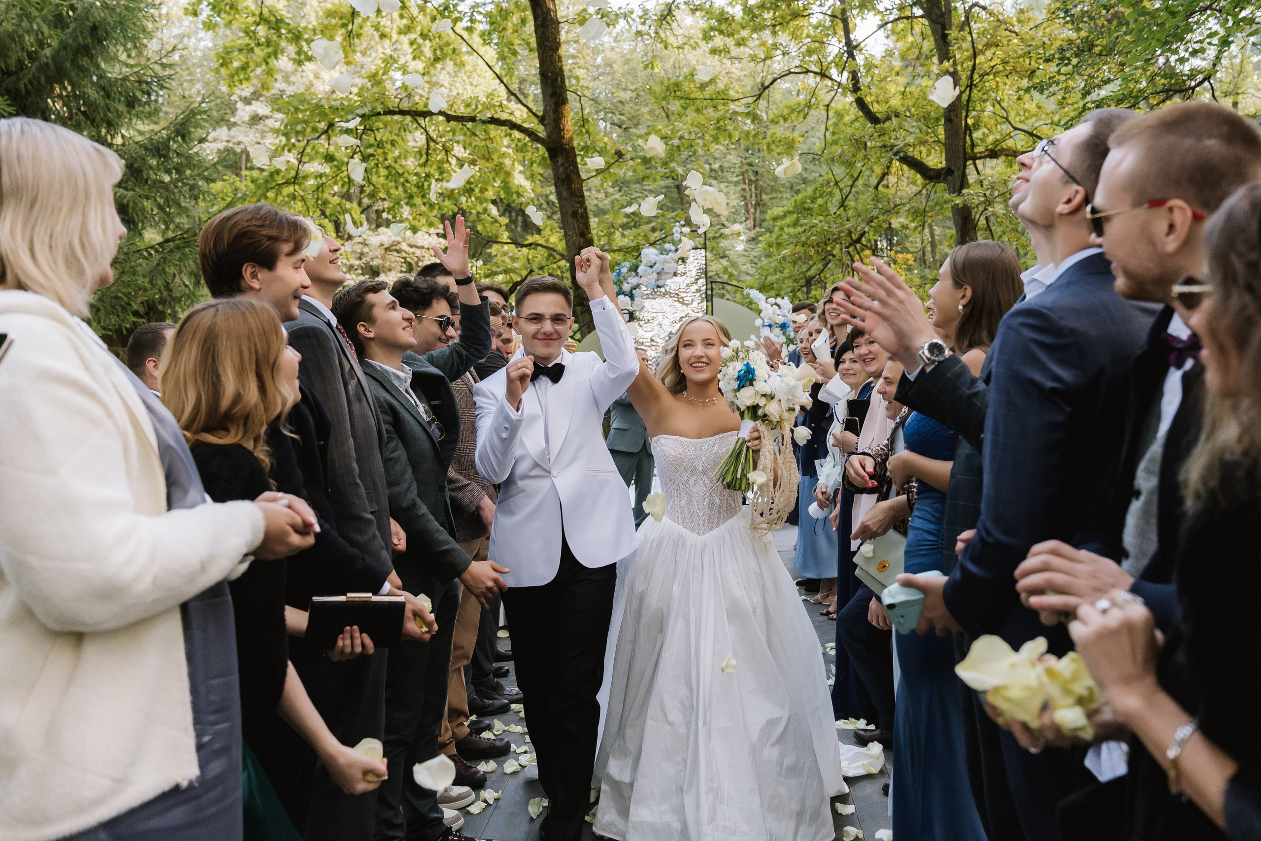 Свадьба Романа и Полины. Свадебный фотограф в Москве Яна Деньгина