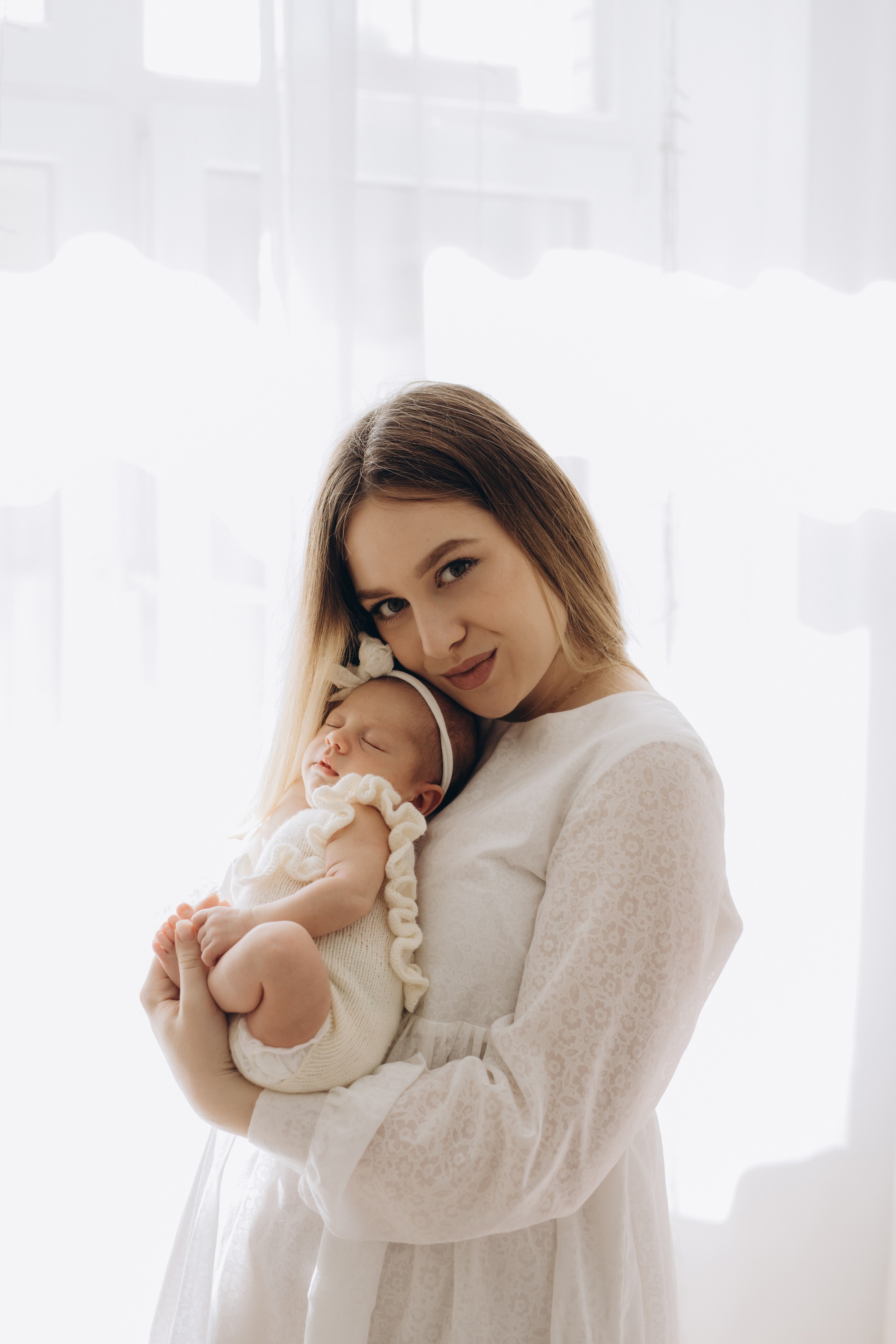 Василиса 23 дня. Фотограф новорождённых Newborn Москва