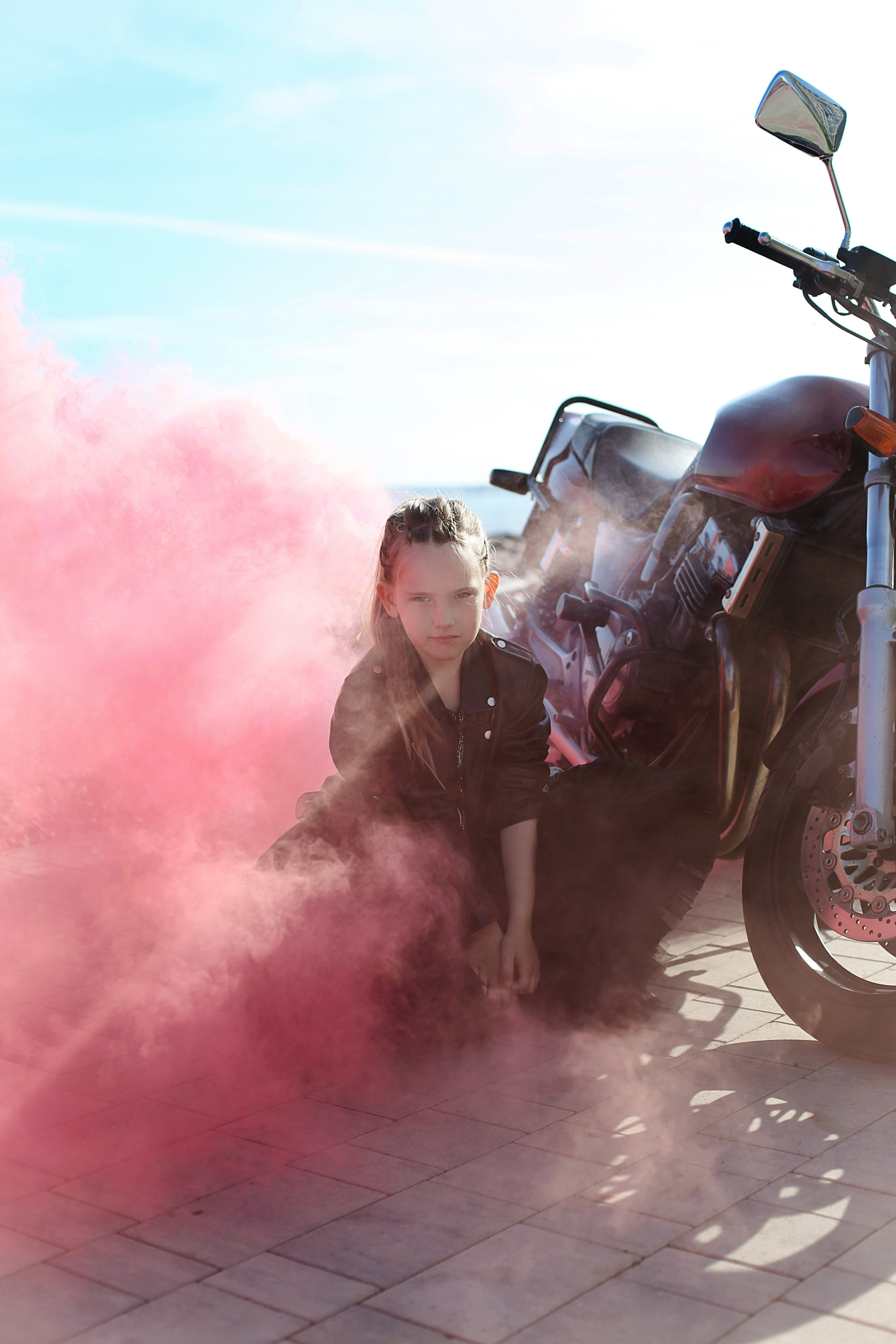 Фотопроект «Мото и дым»