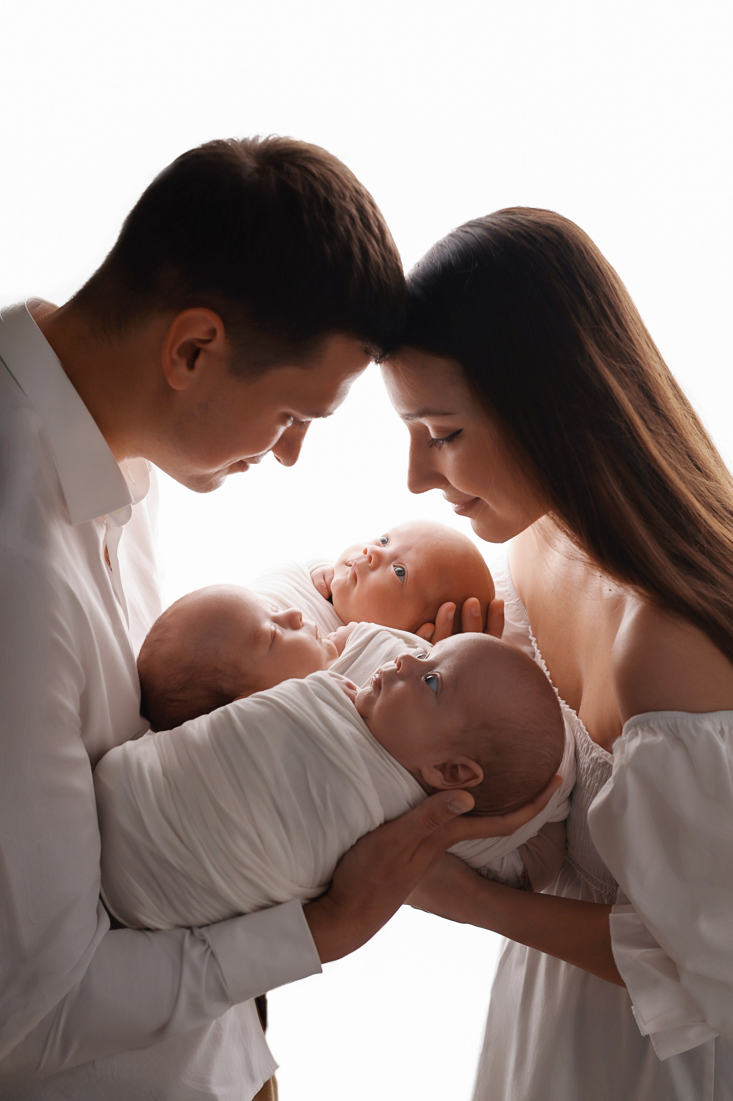 Съемка тройняшек Матвея, Тимофея и Лёвы. Фотограф новорожденных Москва. Ньюборн фотограф Москва