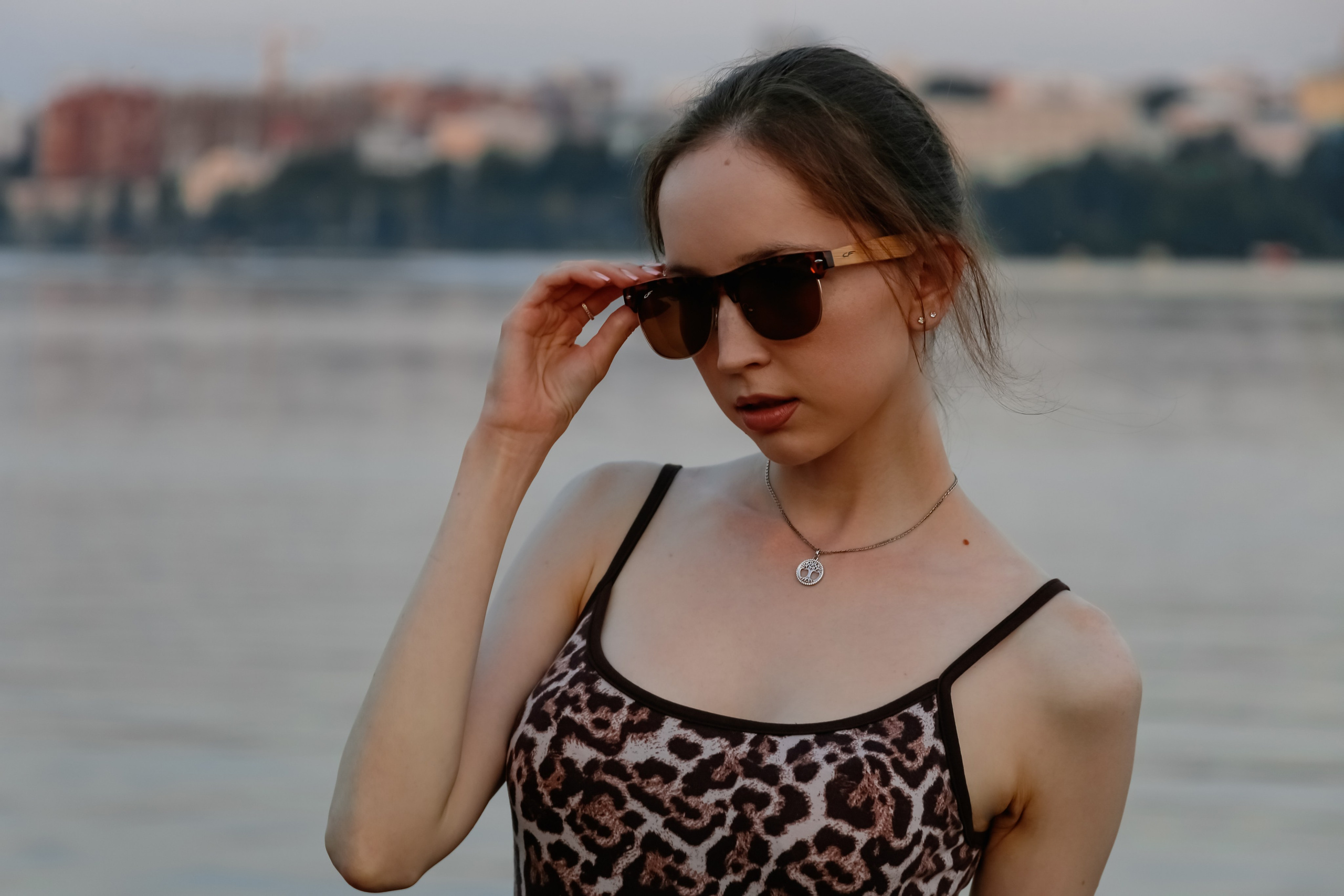 Алина на пляже. Фотограф Пермь. Фотосессия в фотостудии Перми и на свежем воздухе