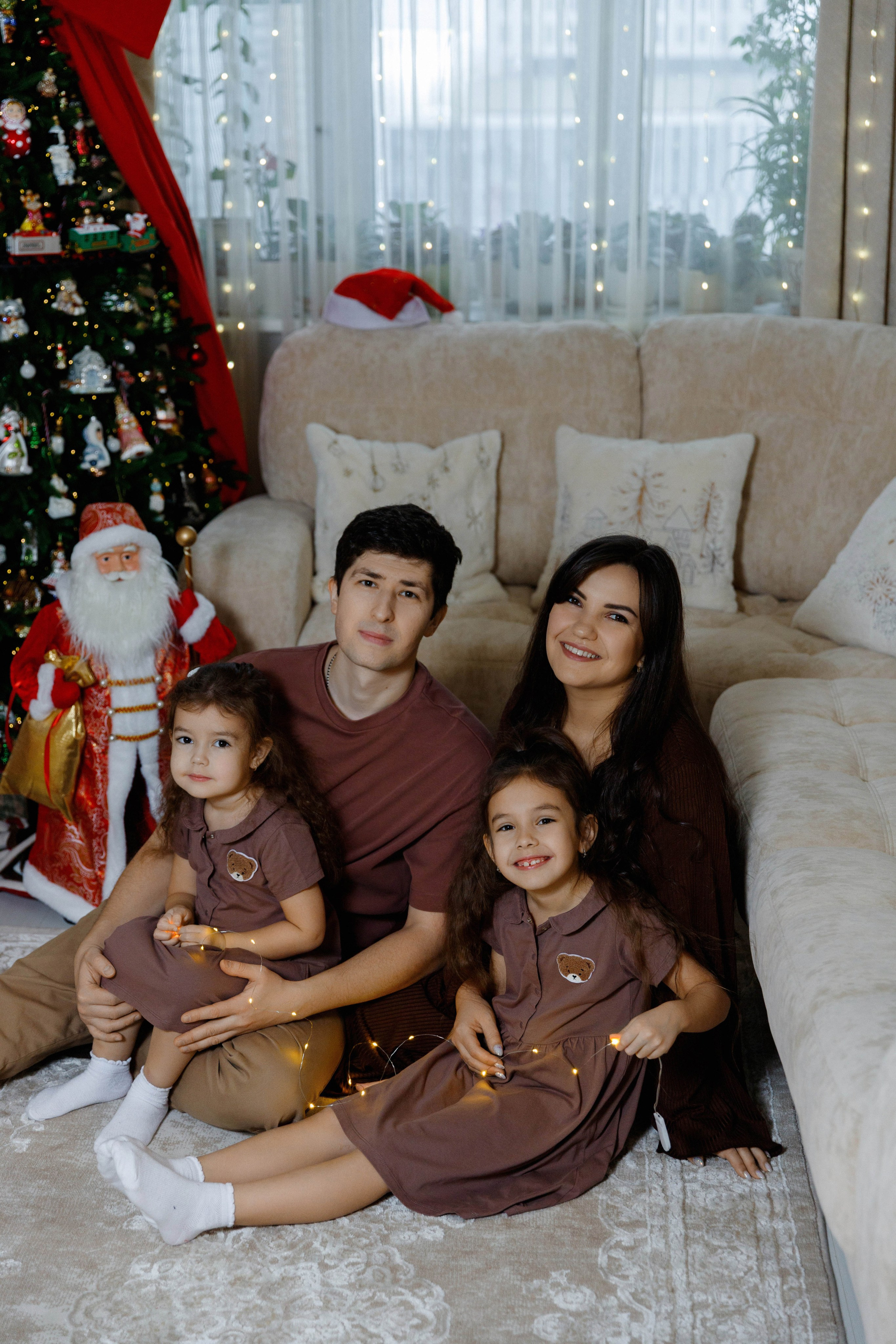 Домашняя семейная фотосессия в Москве. Фотограф Александра Сыщенко