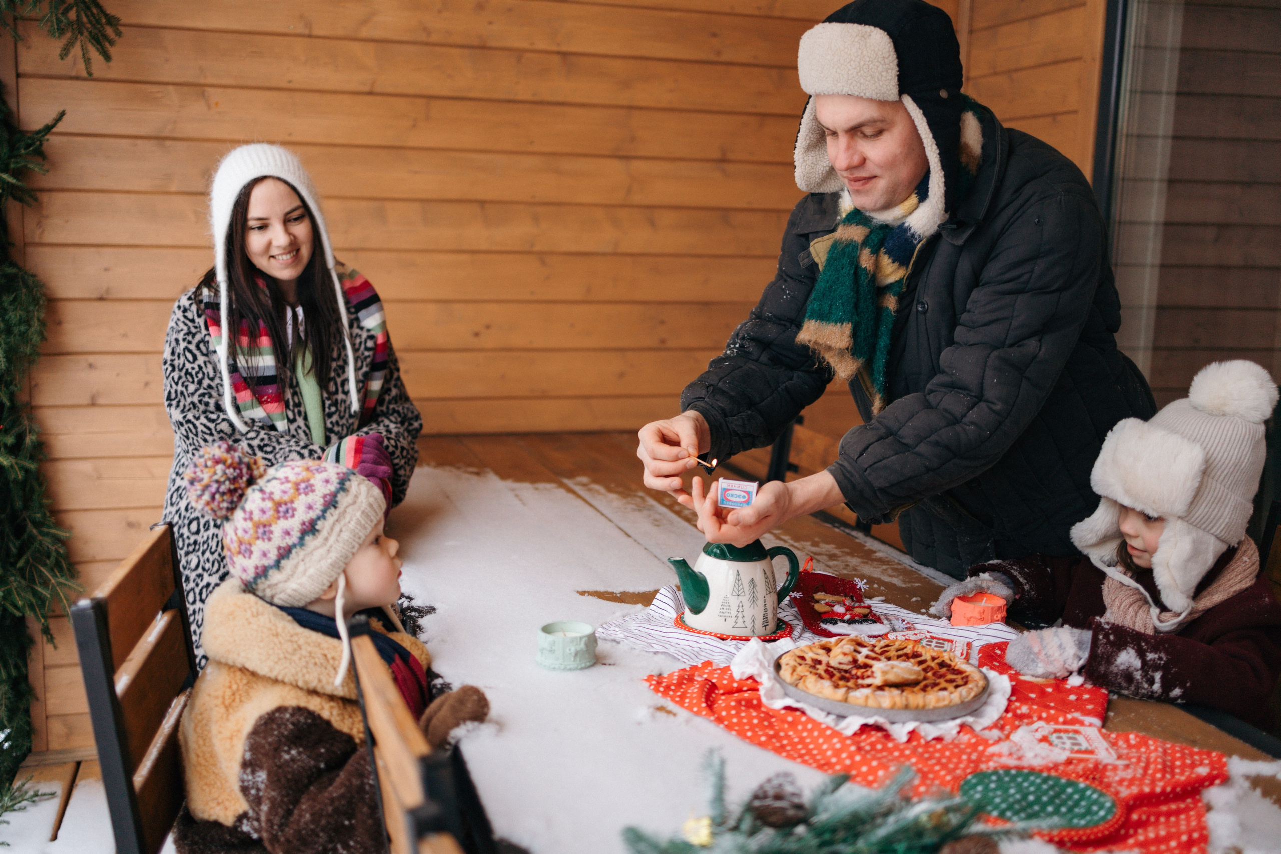 Зима в глэмпинге. Ваш фотограф