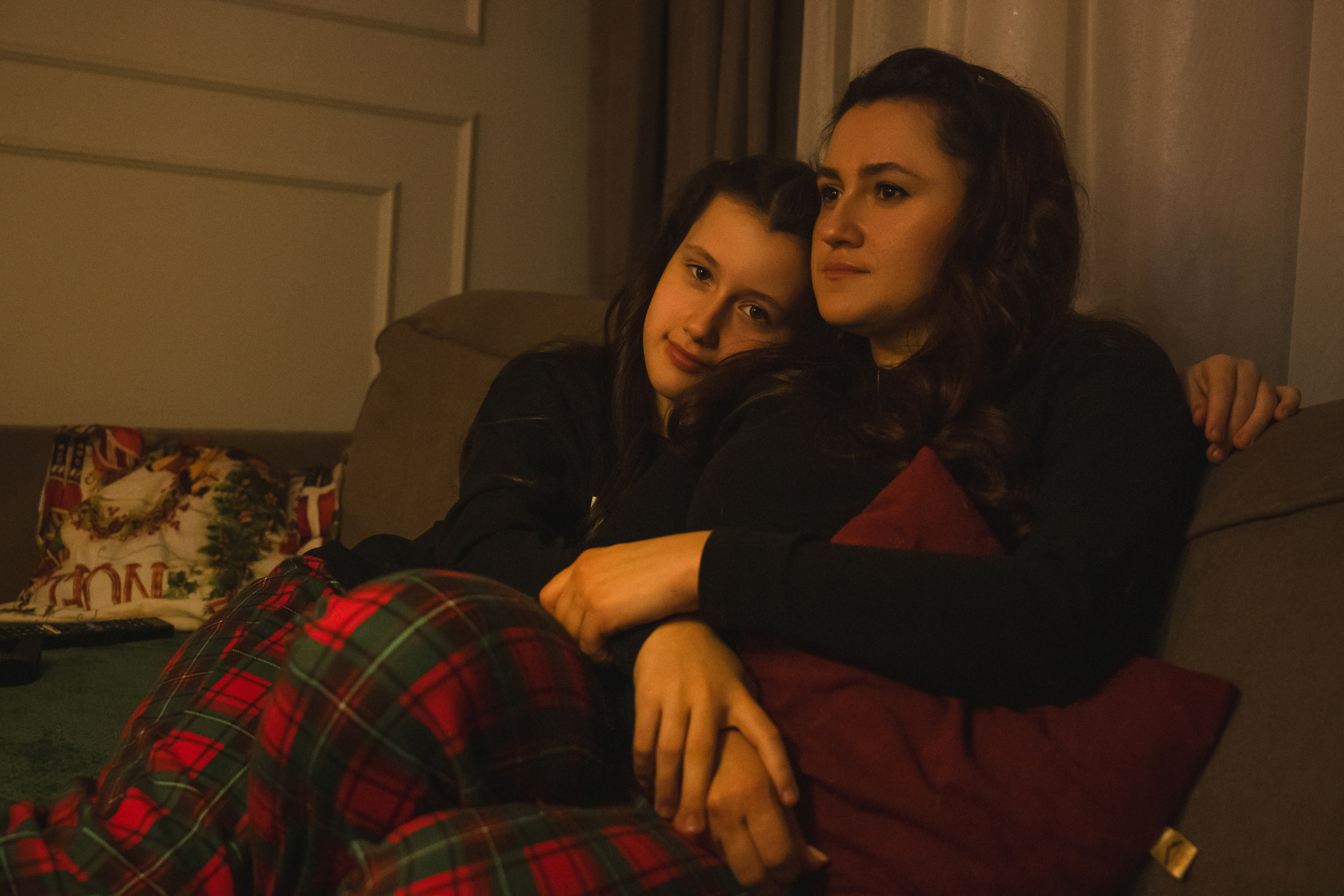 Семейная новогодняя съемка Яны