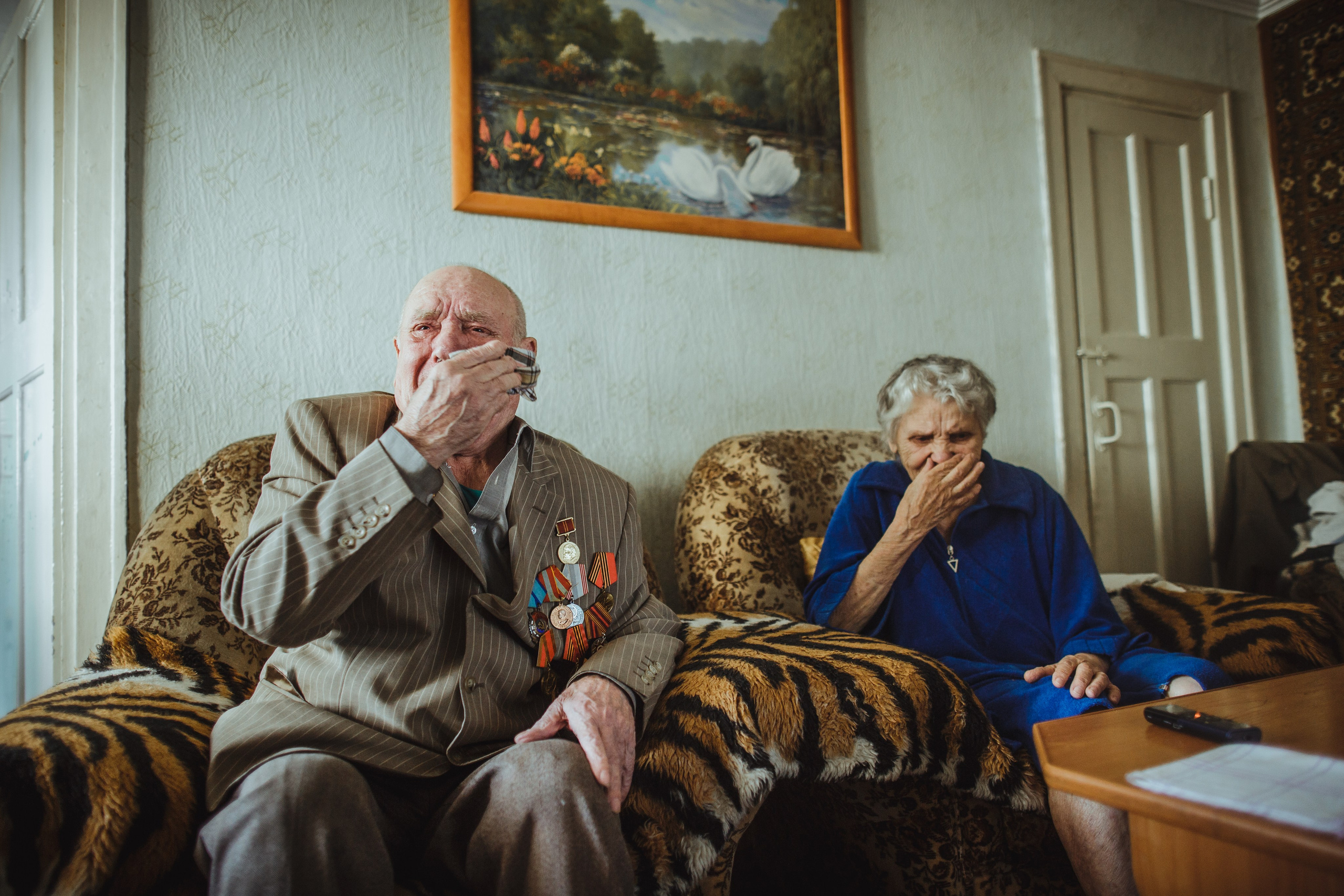 Ветеран Великой Отечественной Войны, портретй