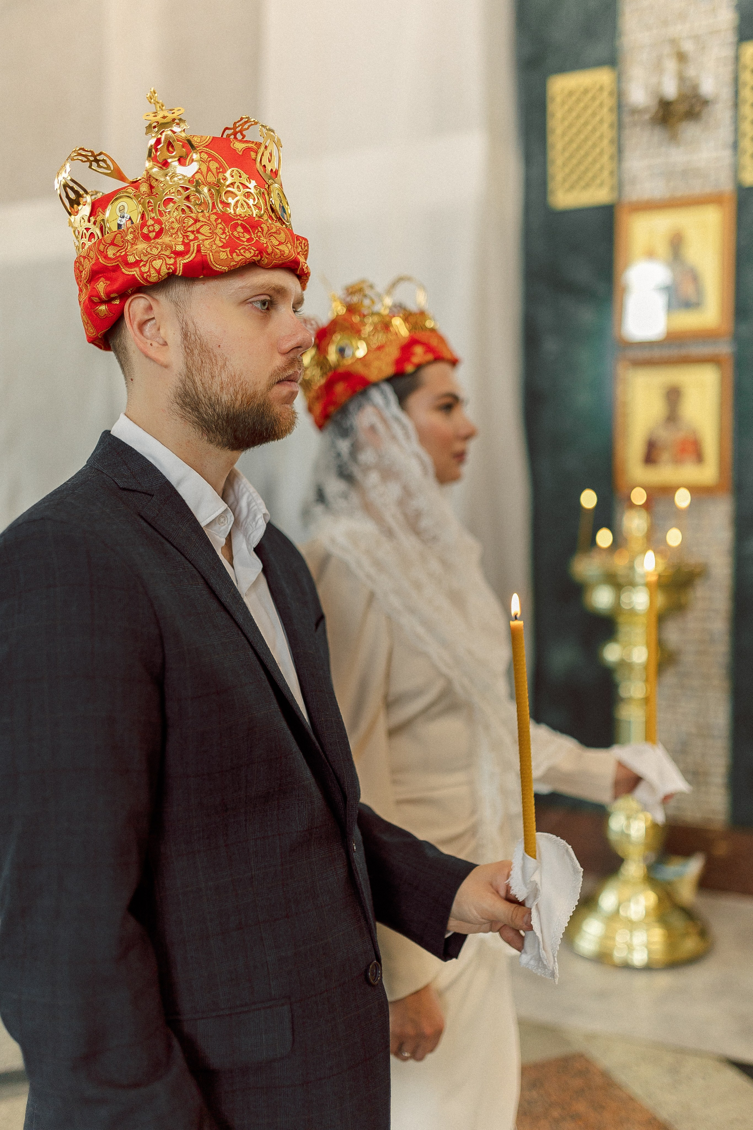 Венчание в храме Стефана Пермского. Семейный фотограф в Москве Анна Пожарская