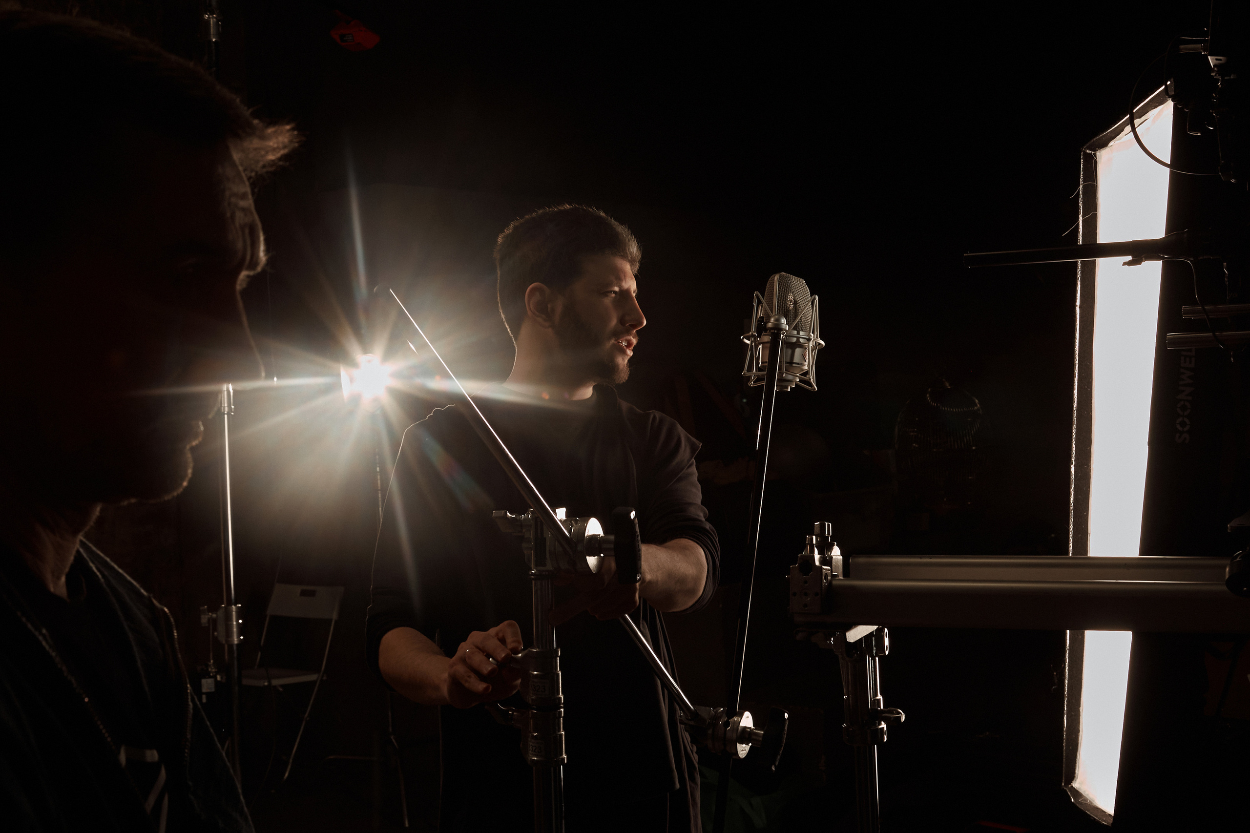 Вахтанг. Рассвет. Съемки клипа. Фотограф Иван Богданов Москва Волгоград Камышин