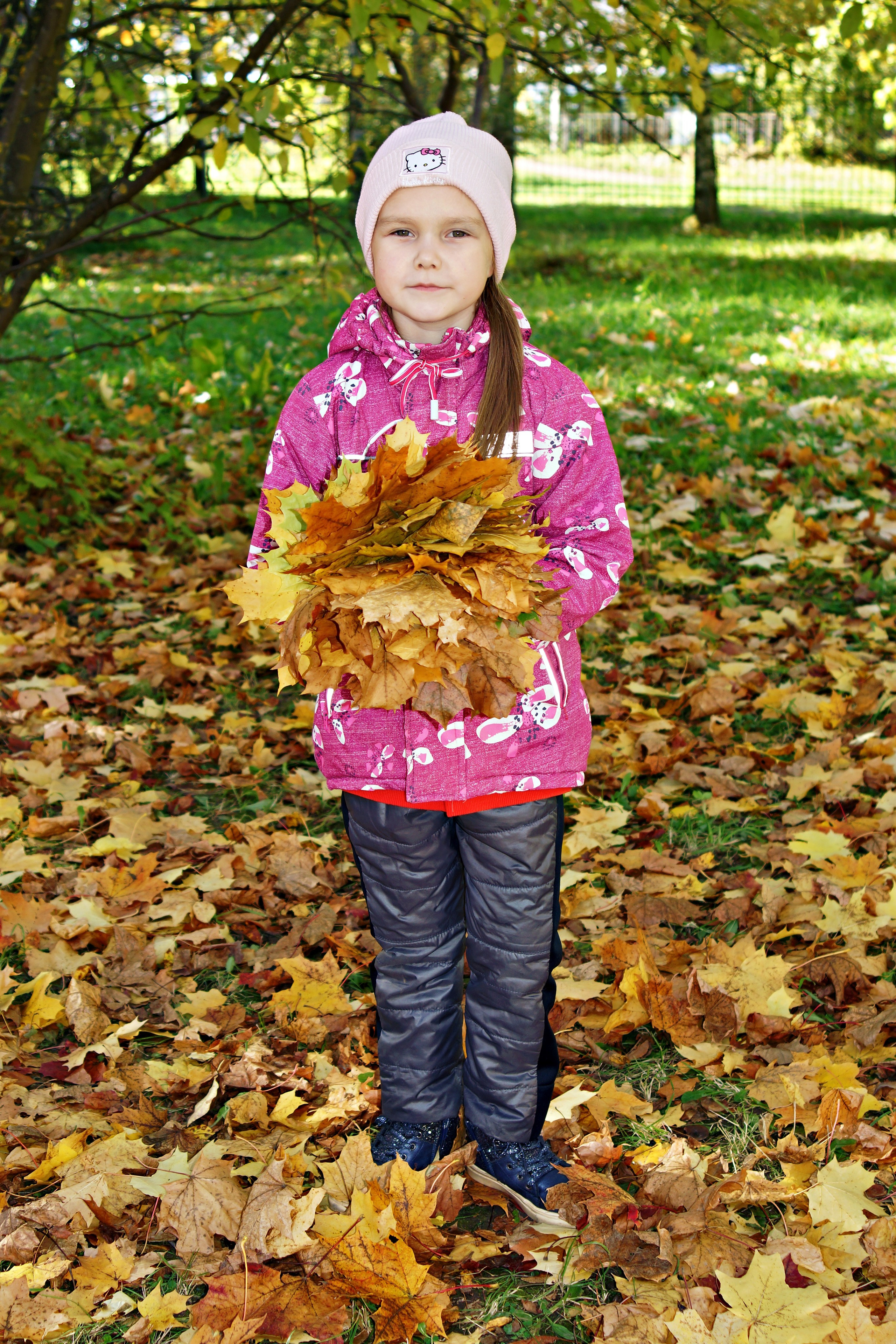 Осенняя фотосессия в детском саду г. Йошкар-Ола