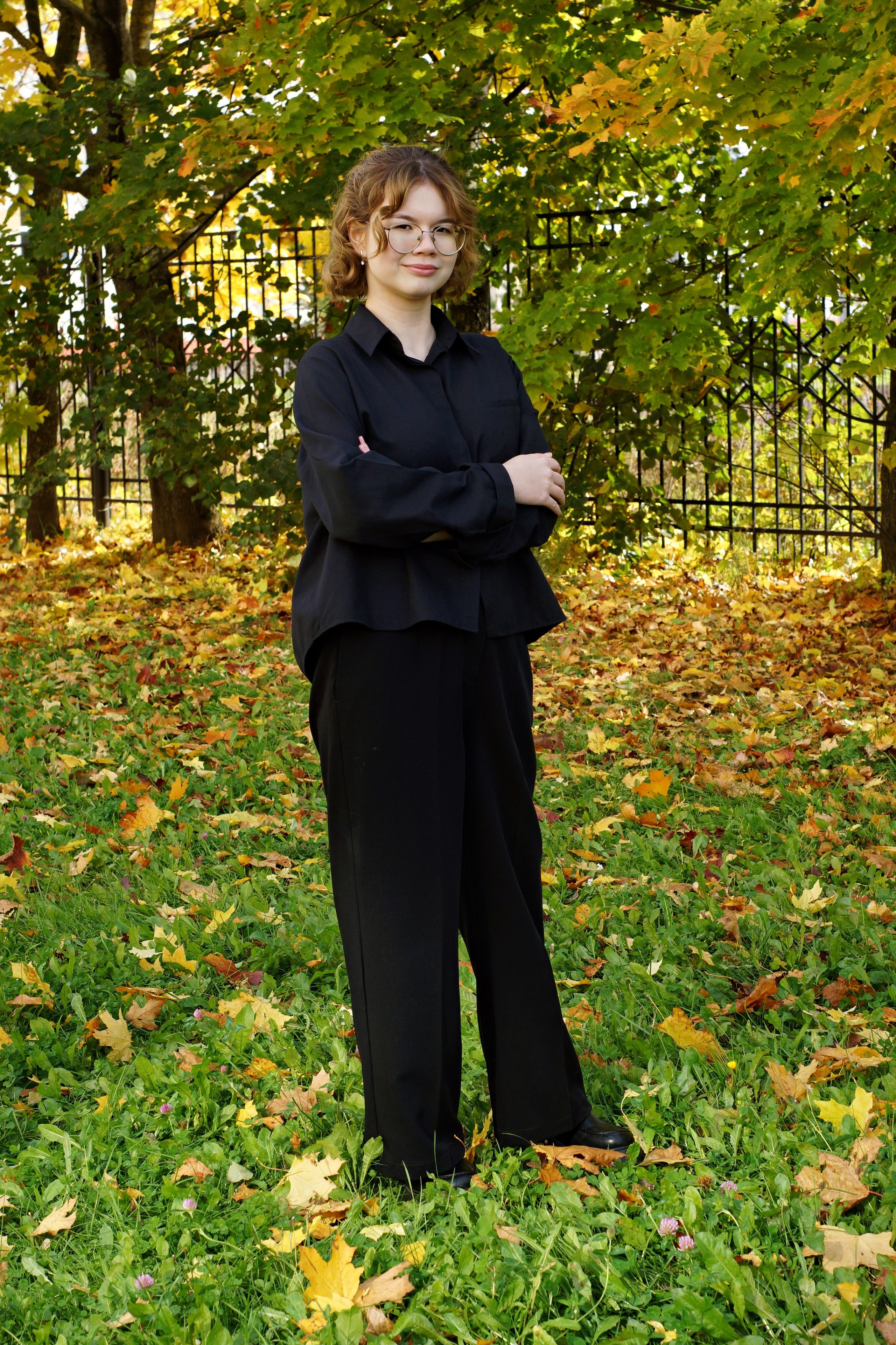 Осенняя фотосессия в школе г. Йошкар-Ола