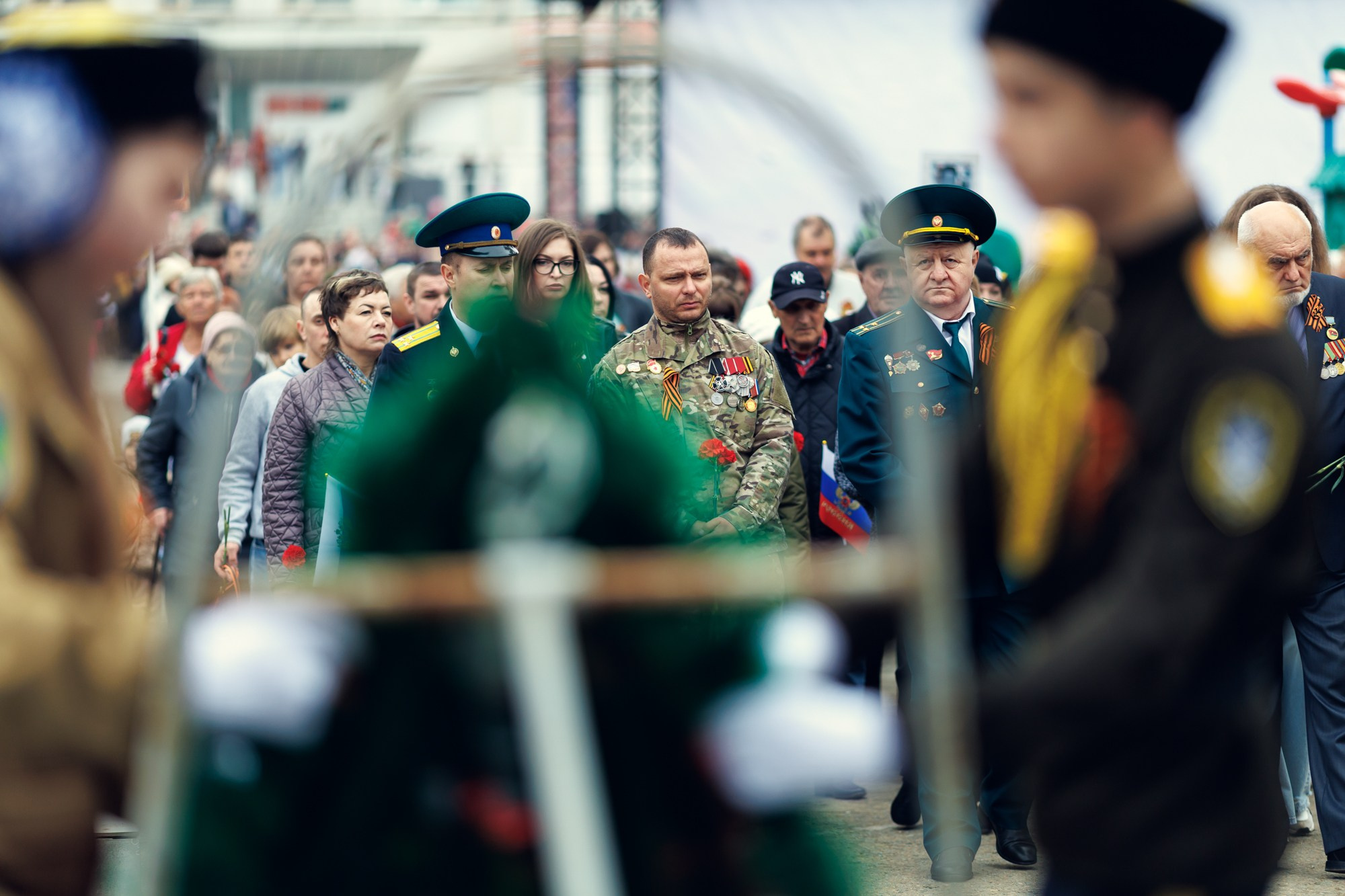 Празднование 80-летия победы над фашизмом. Славянка. Приморский край. Андрей Кровлин — фотограф в Славянке