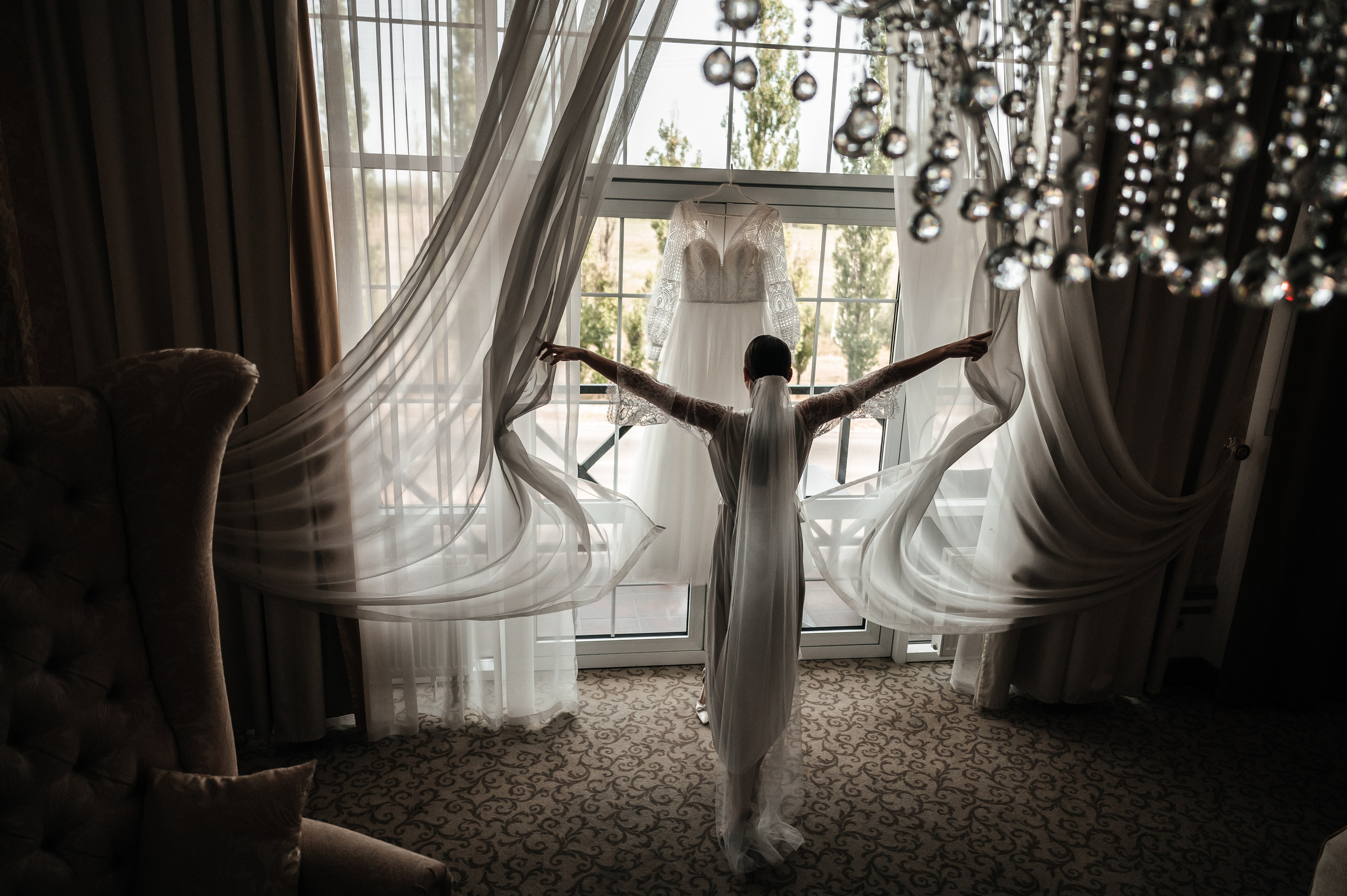 Максим и Наталья. Сборы, прогулка. Фотограф Екатерина Бочарникова