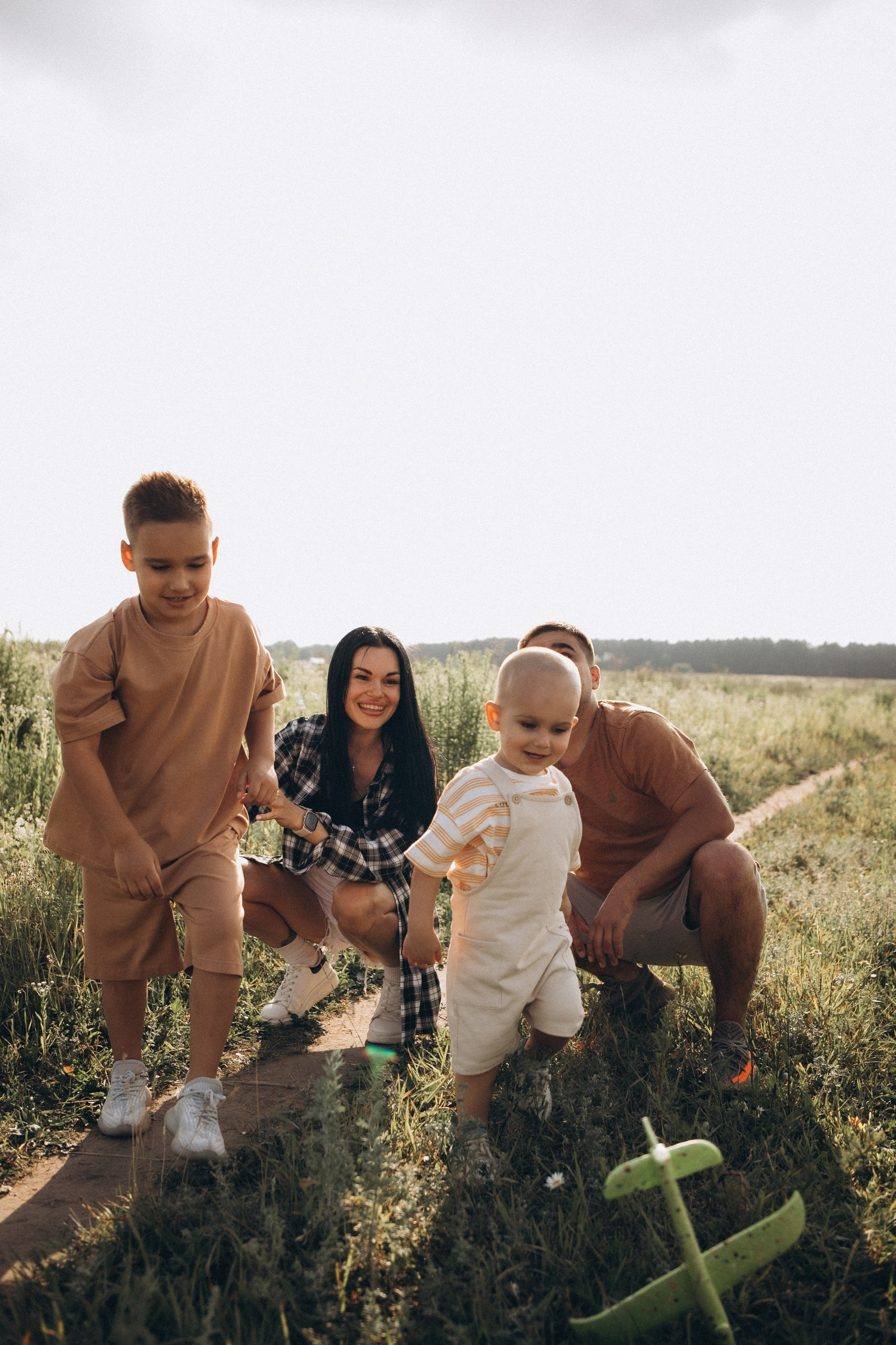 Саша, Женя, Никита и Саша. Семейный и свадебный фотограф Анна Кожокарь