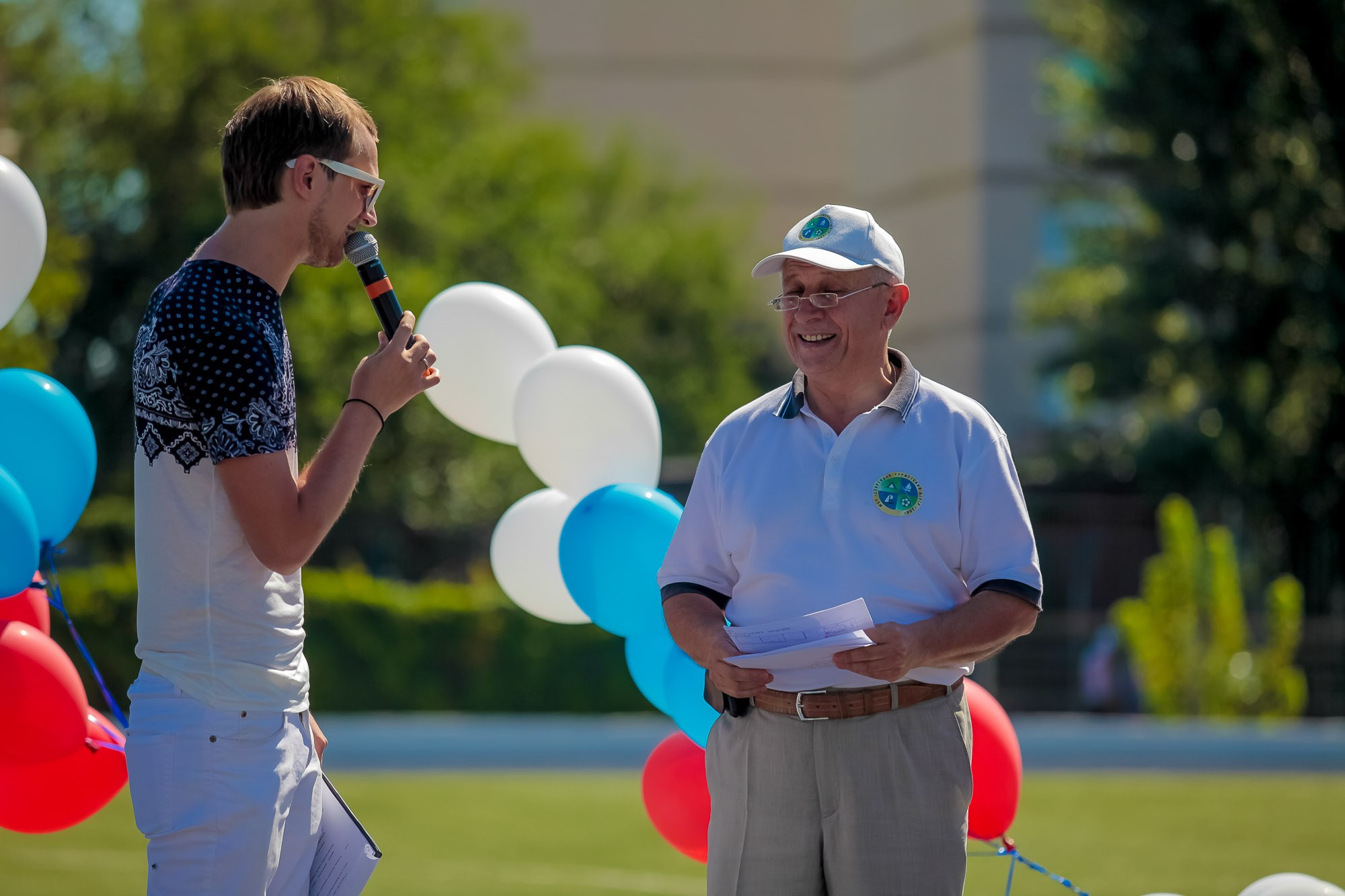 День Физкульт. Максим Матвийченко и Виктория Басова профессионалы своего дела