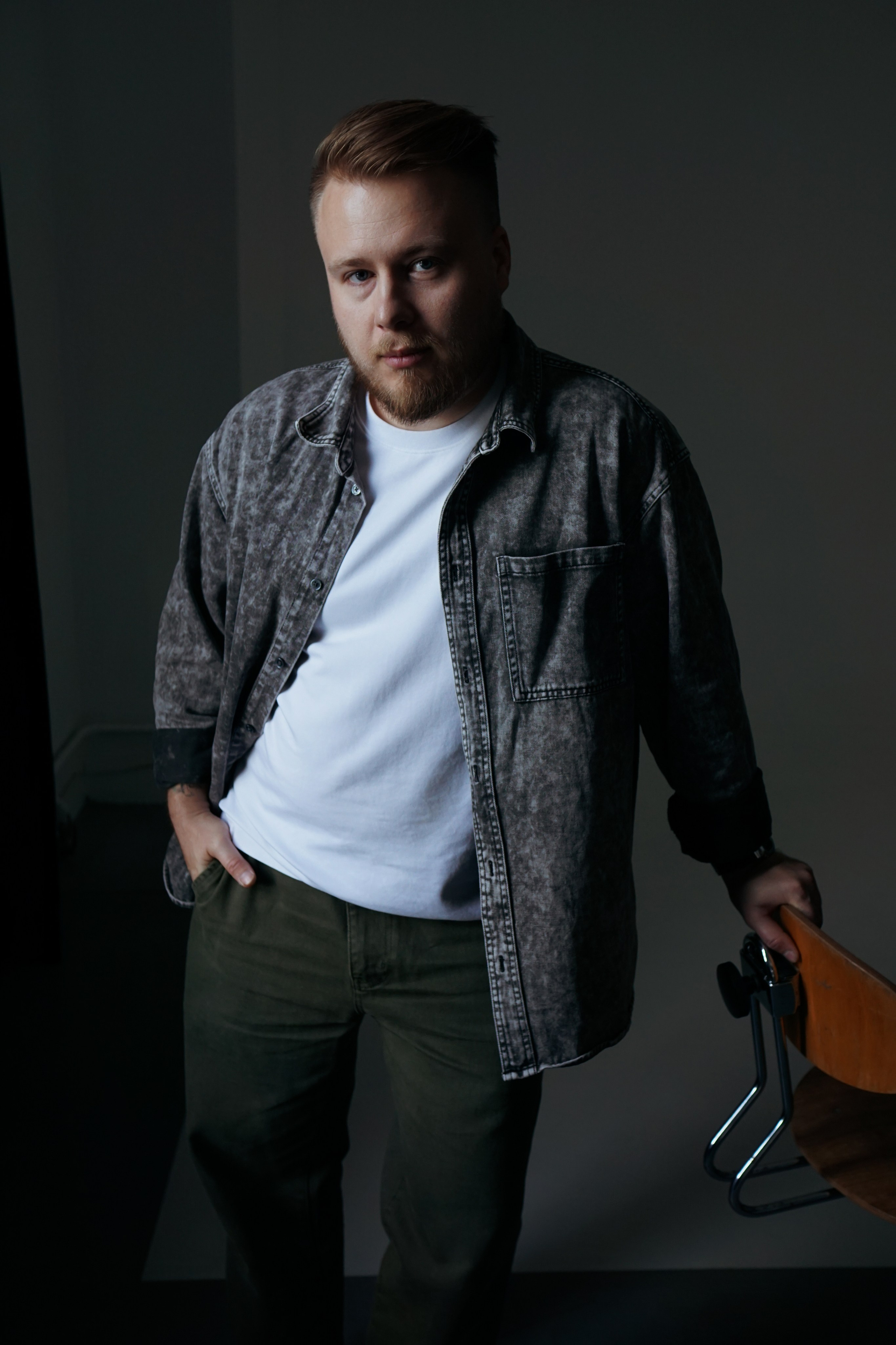 Мужской портрет. Фотограф, Москва, Lifestyle фотография