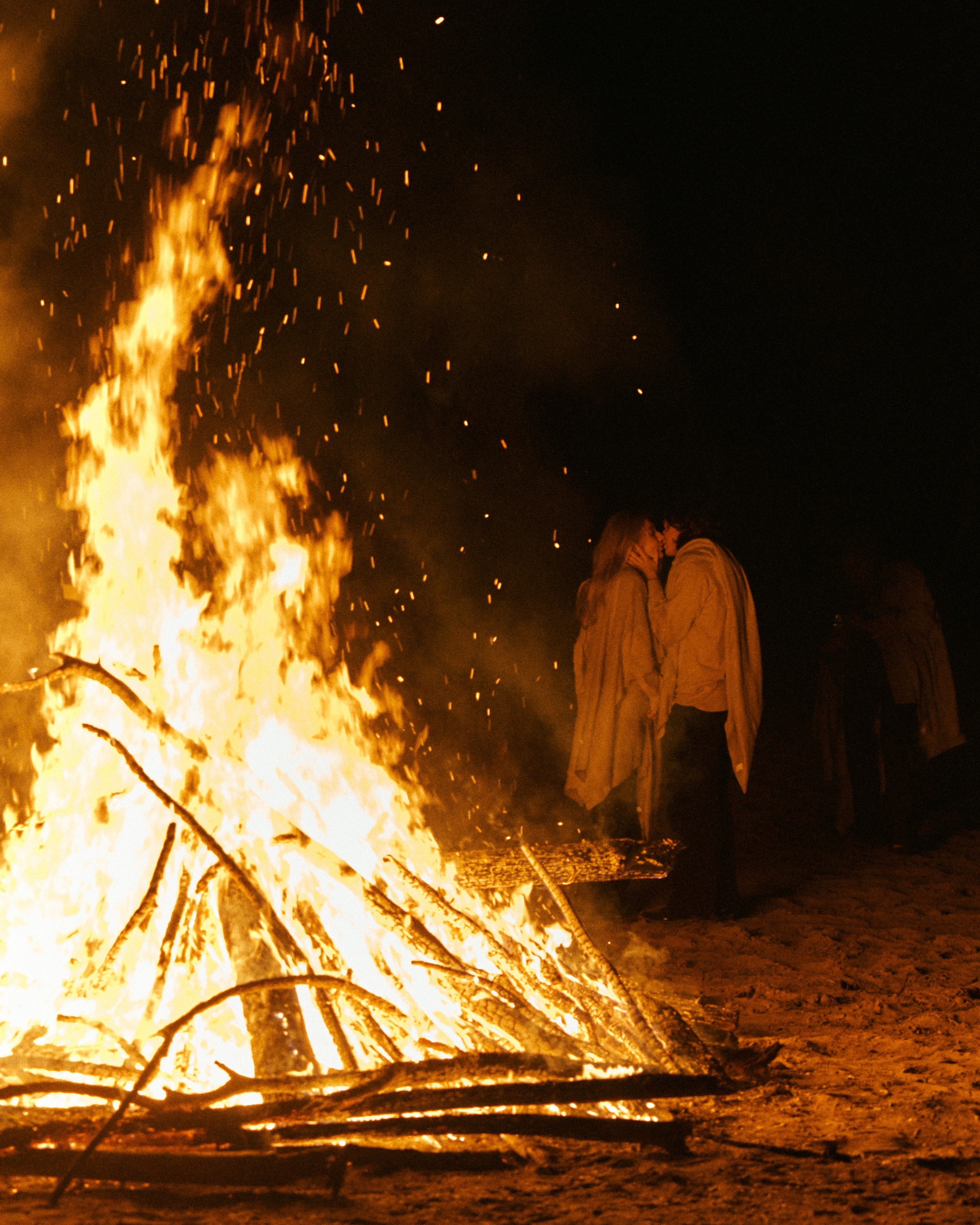 Фотосессия у костра