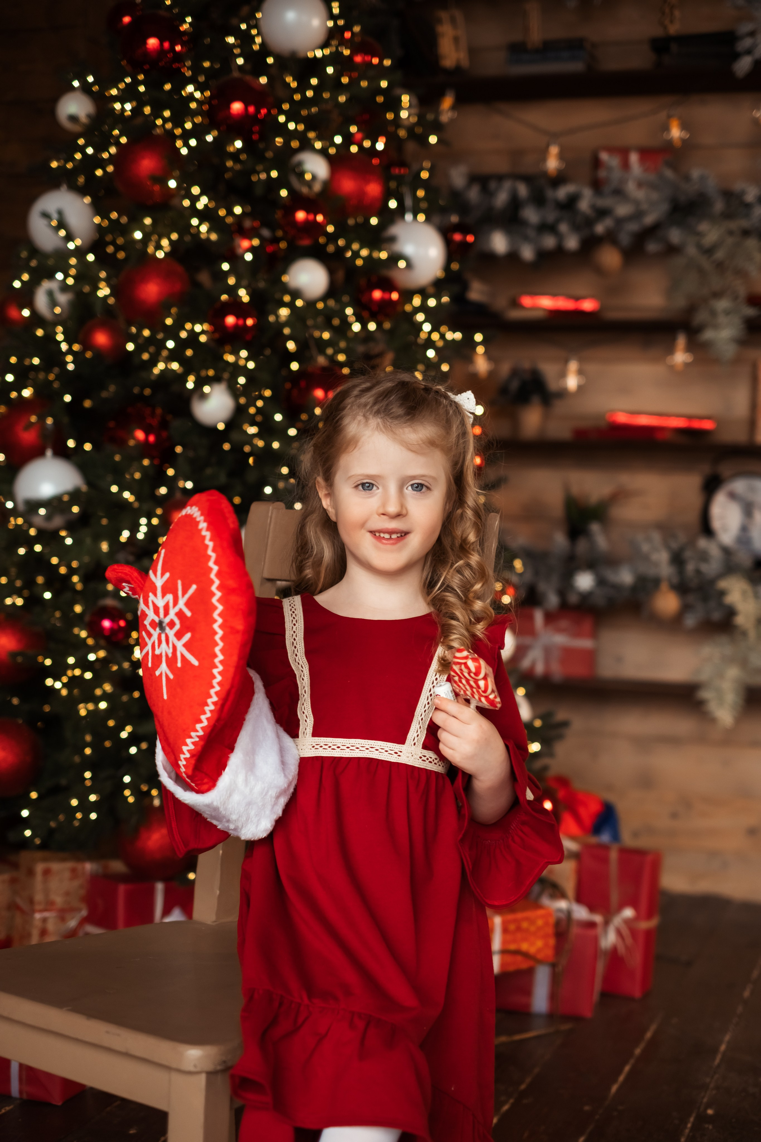 Детская новогодняя история. Семейный и детский фотограф в Мелитополе /Наталья Зацеркляная