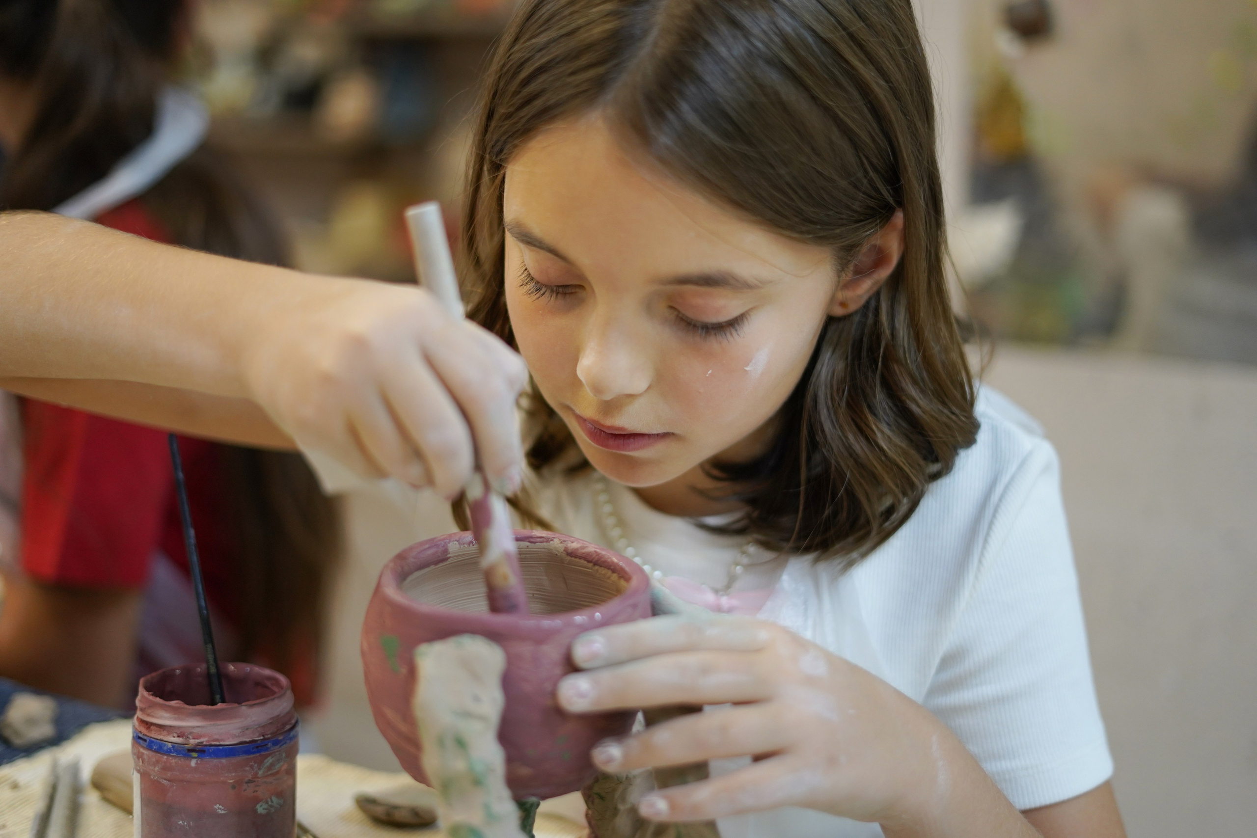 Сьемка в гончарной мастерской. Главная