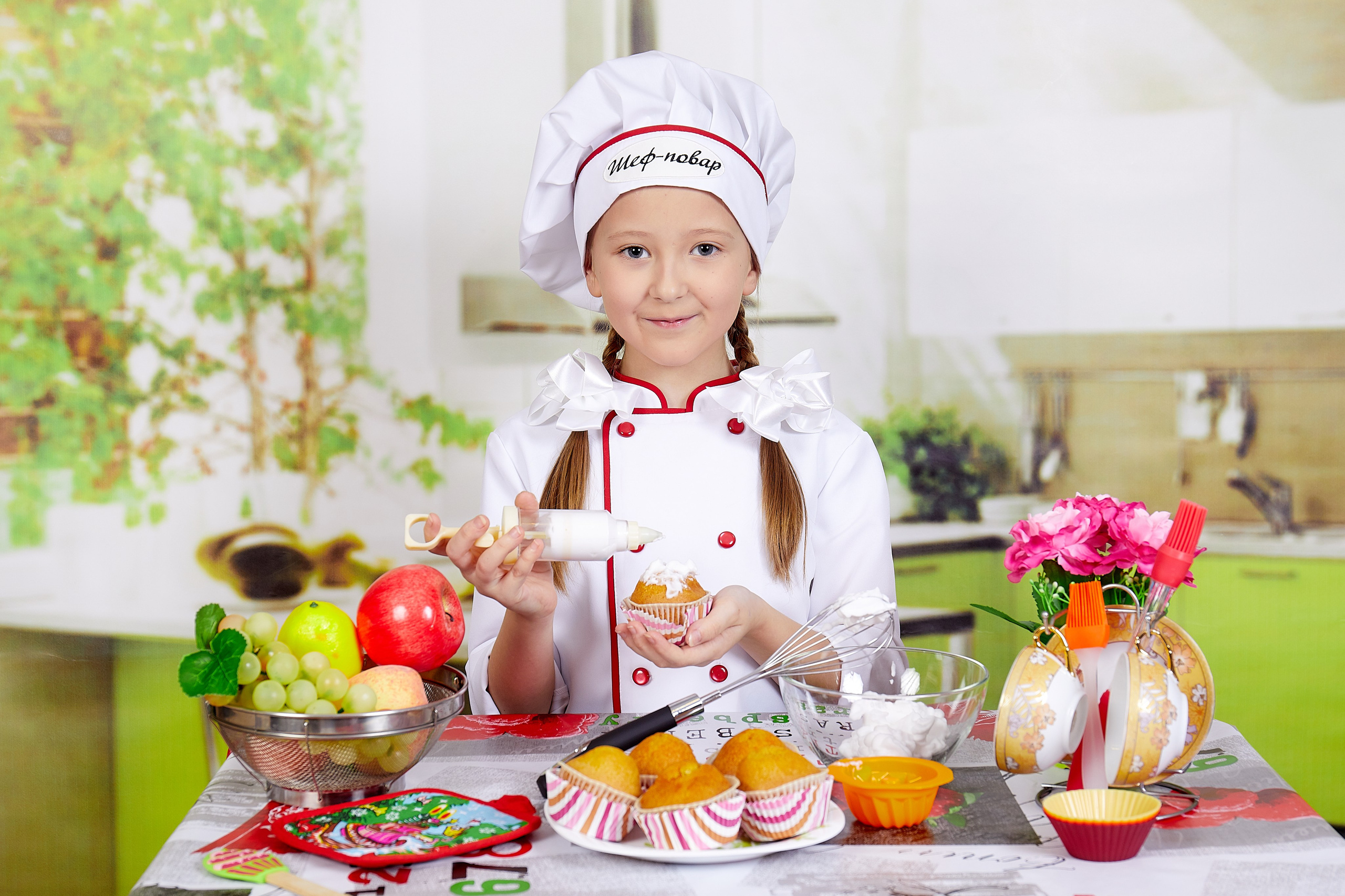 Шеф повар. Детская выездная фотостудия