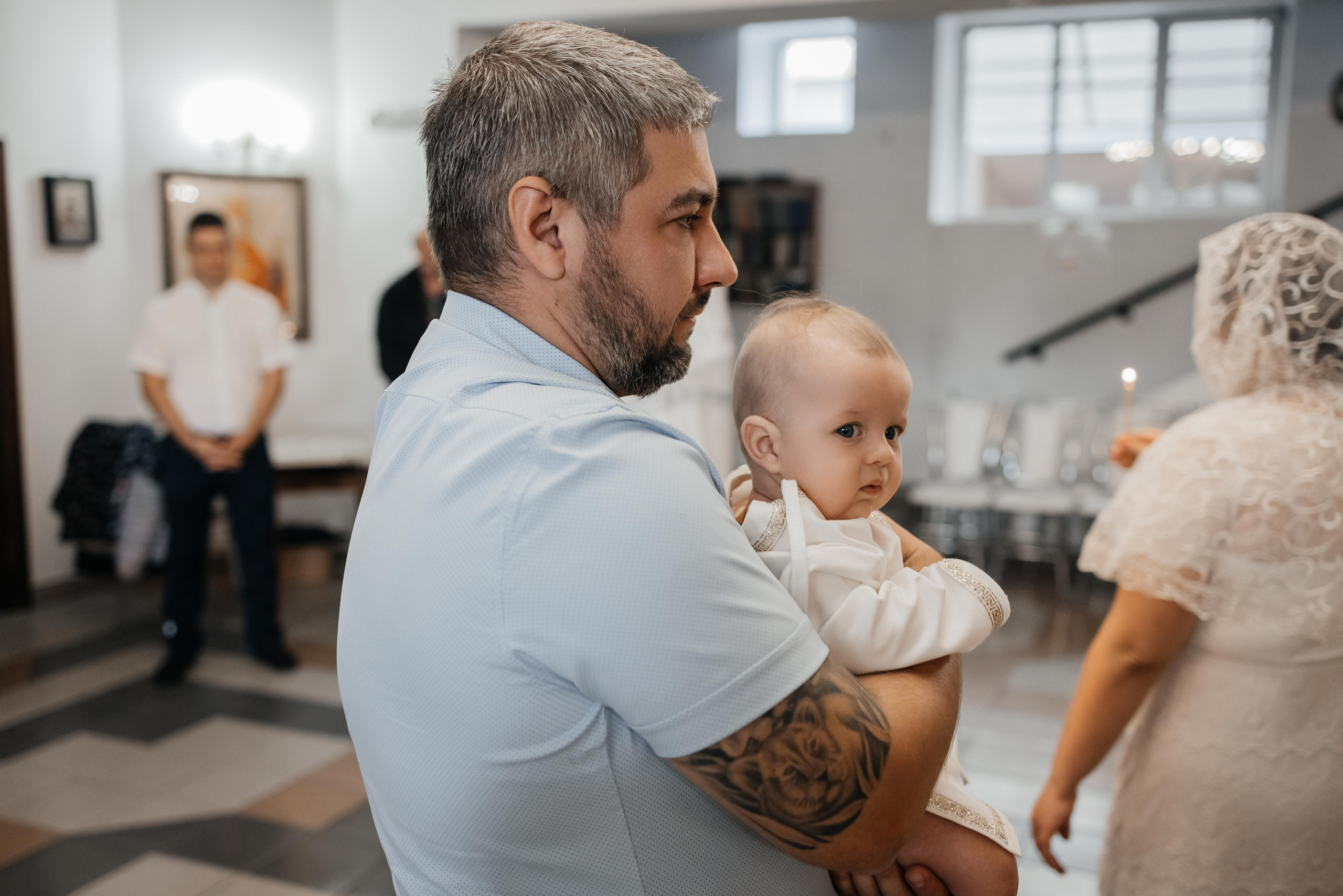 Крещение Ромы. Свадебный и семейный фотограф Яна Стражева. Волгоград, Москва