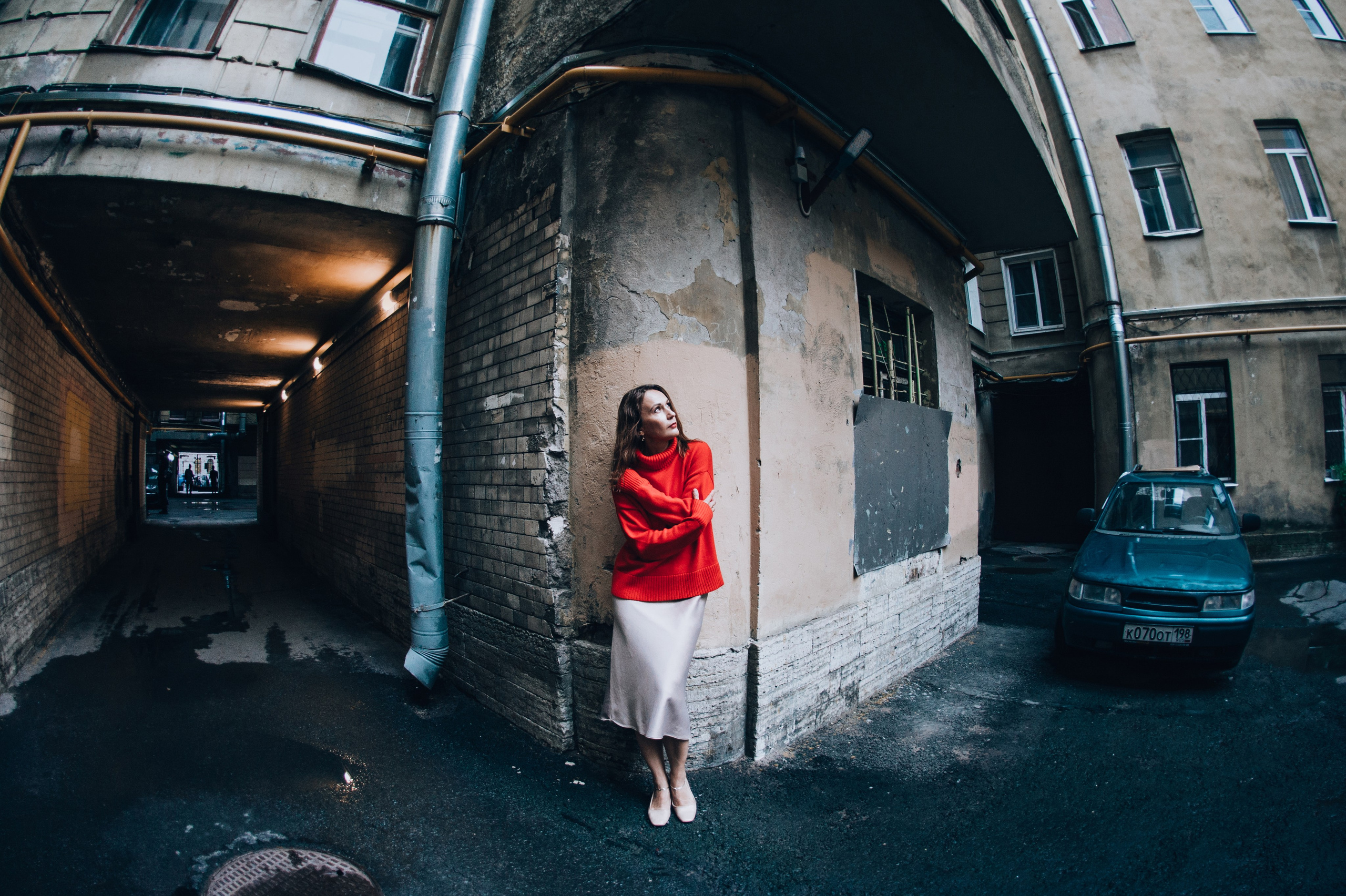 Питер. Дождь. Портретный и лайфстайл фотограф в Санкт-Петербурге